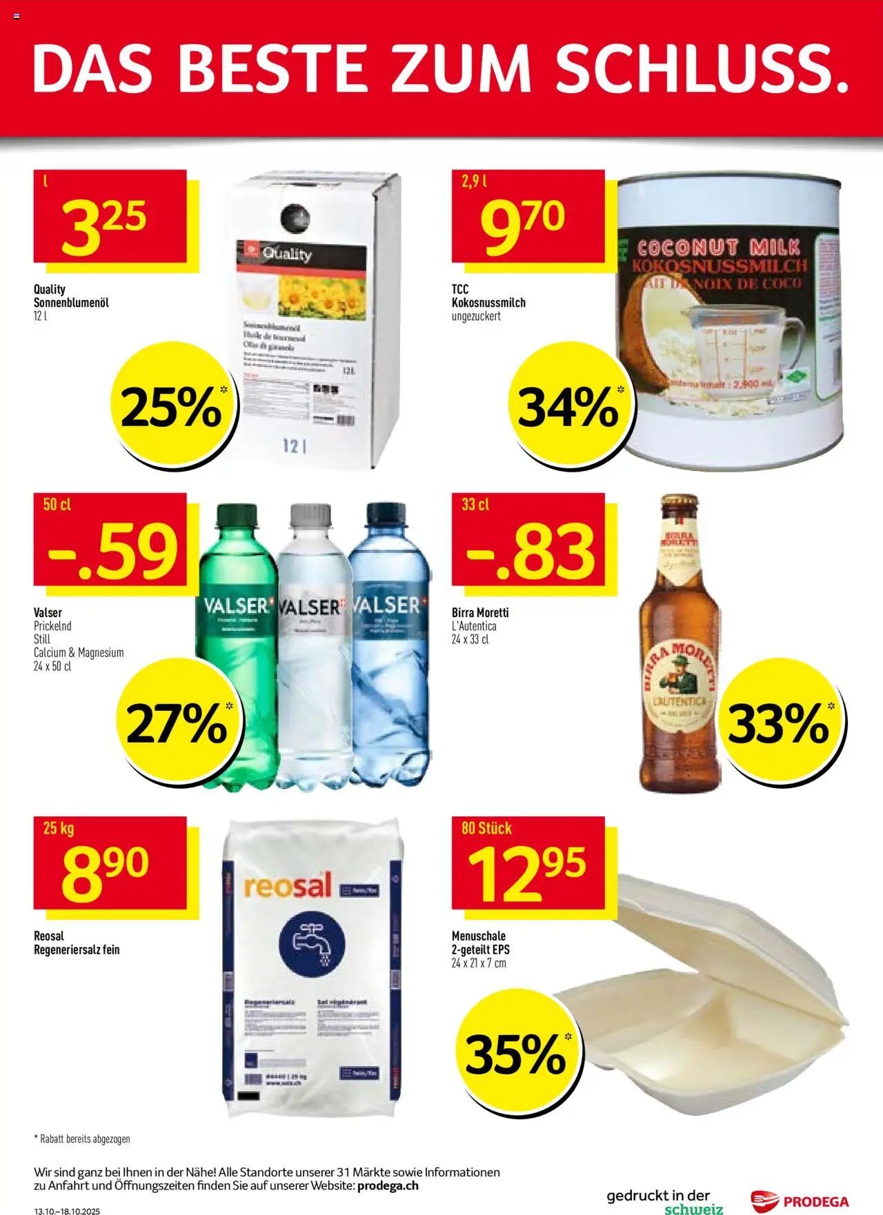 Prodega Aktionen (2025-10-13 - 2025-10-18)
