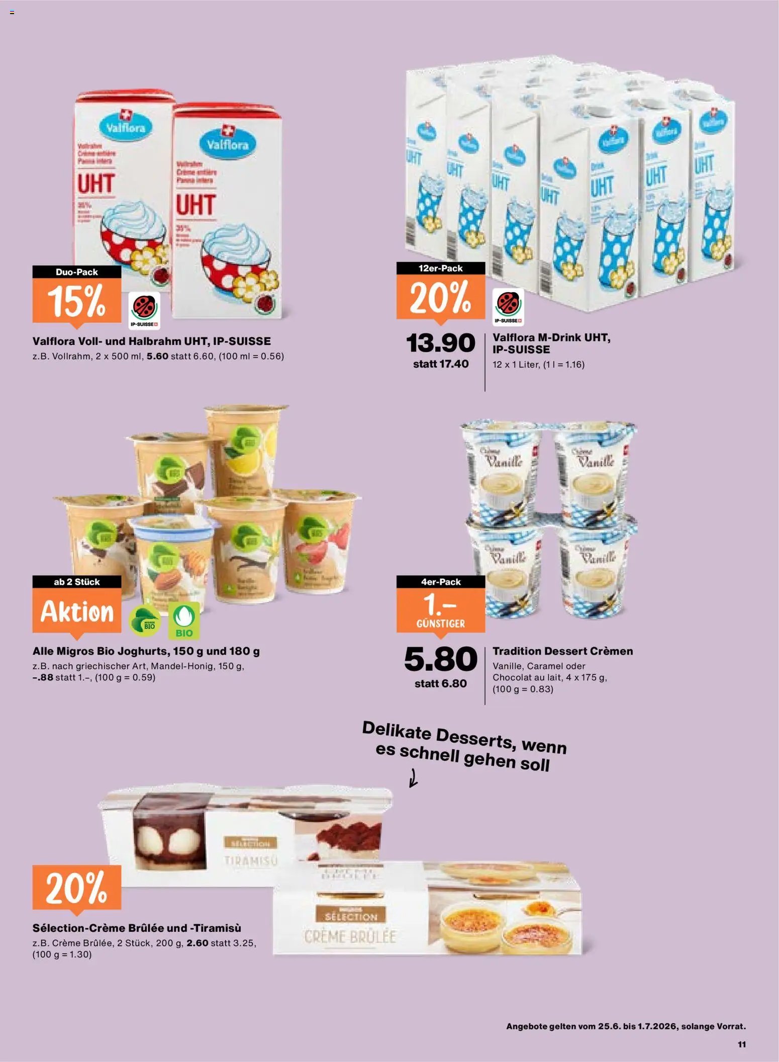 Migros aktionen