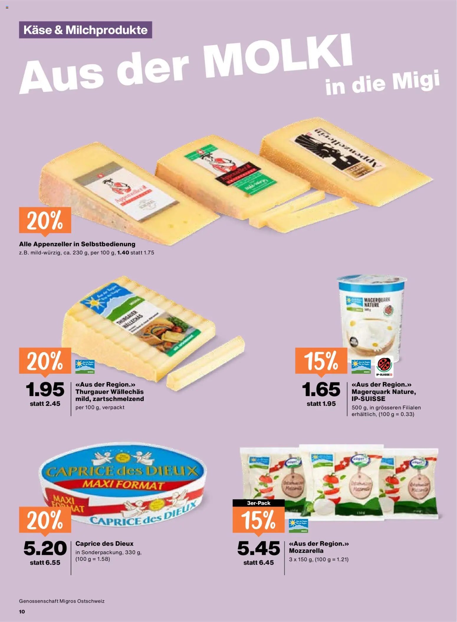 Migros aktionen