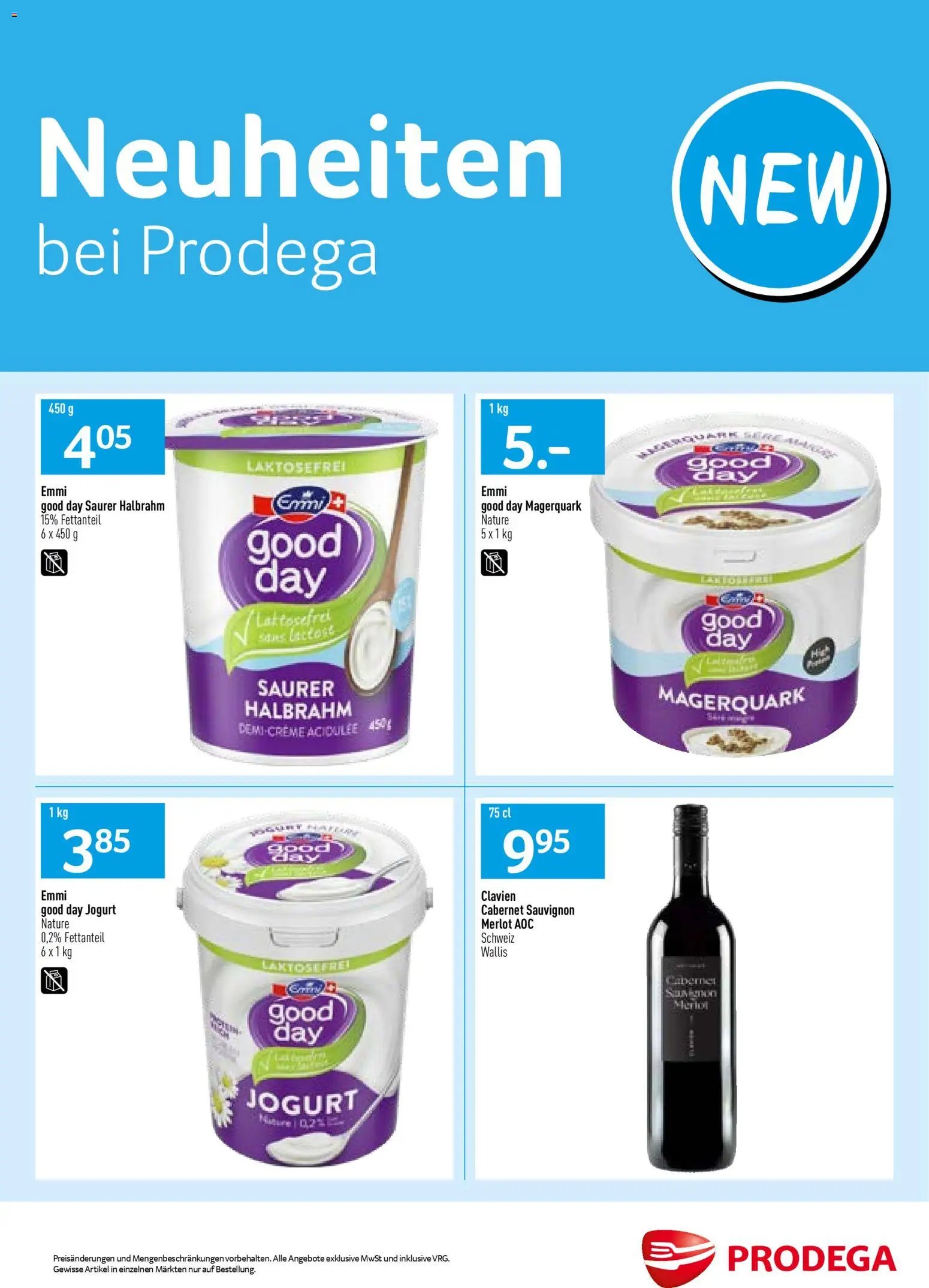 Prodega Aktionen Neuheiten (2026-01-29 - 2026-02-28)