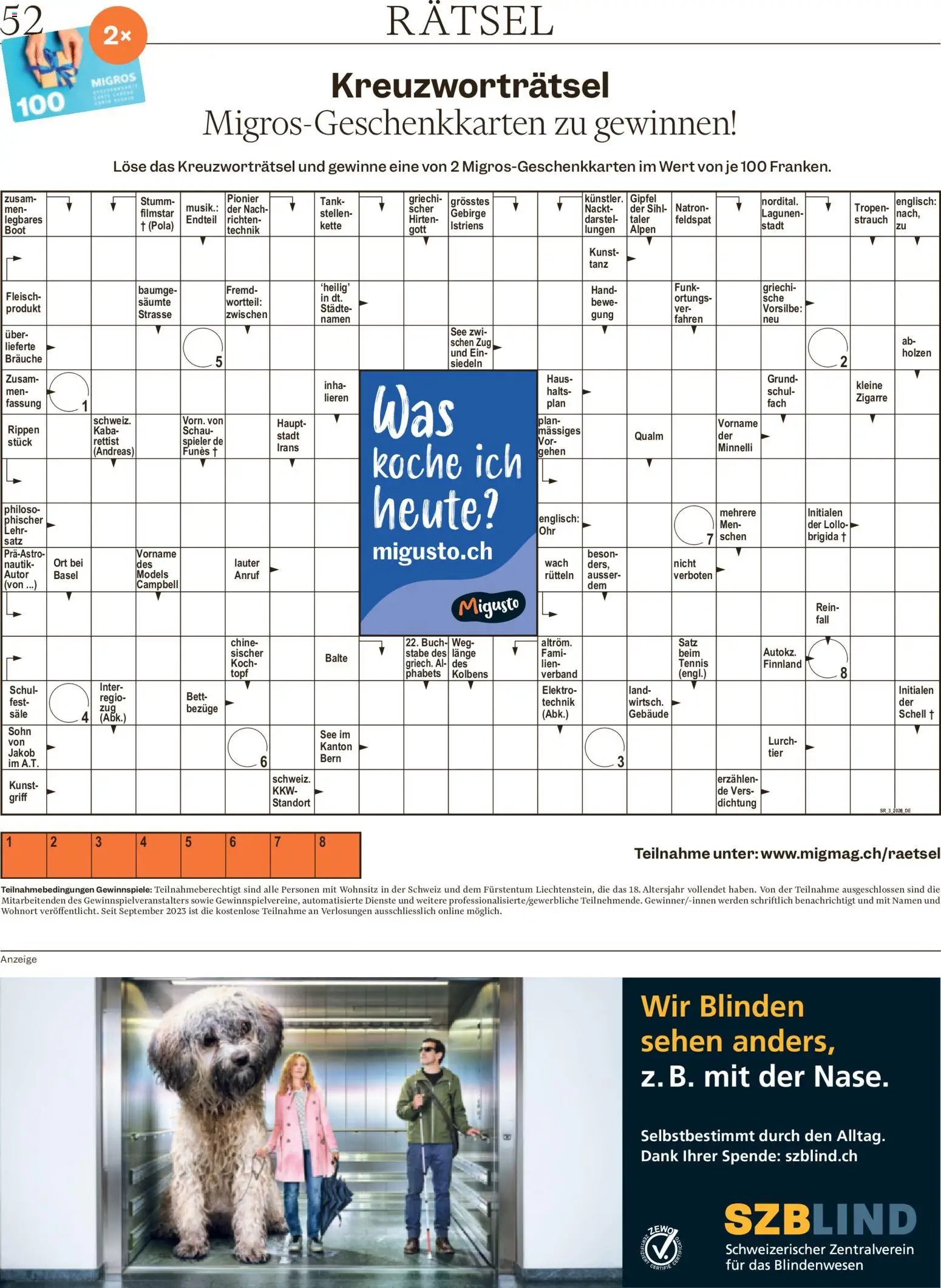 Migros Magazin (2026-01-12 - 2026-01-19) | 52