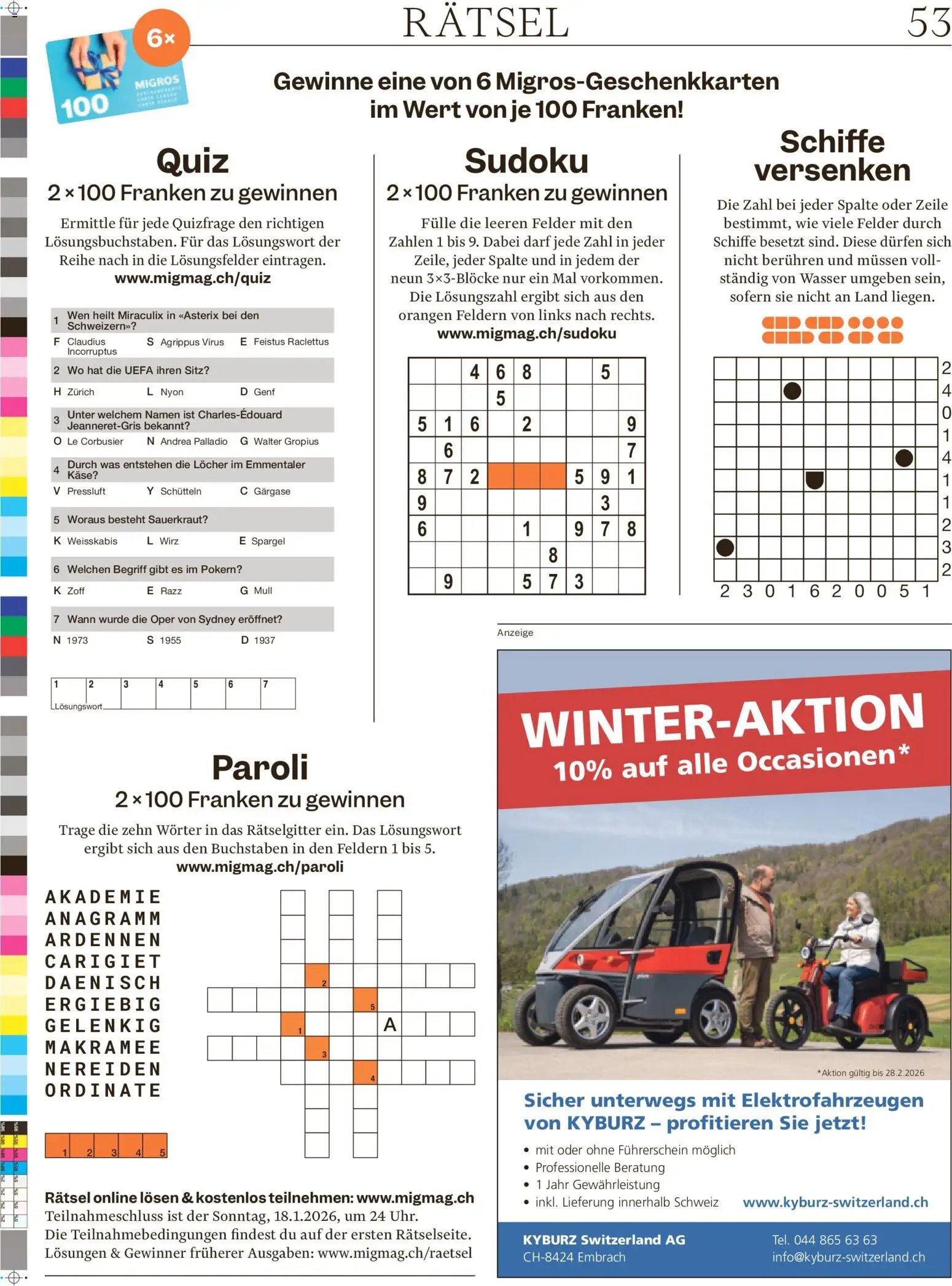 Migros Magazin (2026-01-12 - 2026-01-19) | 53