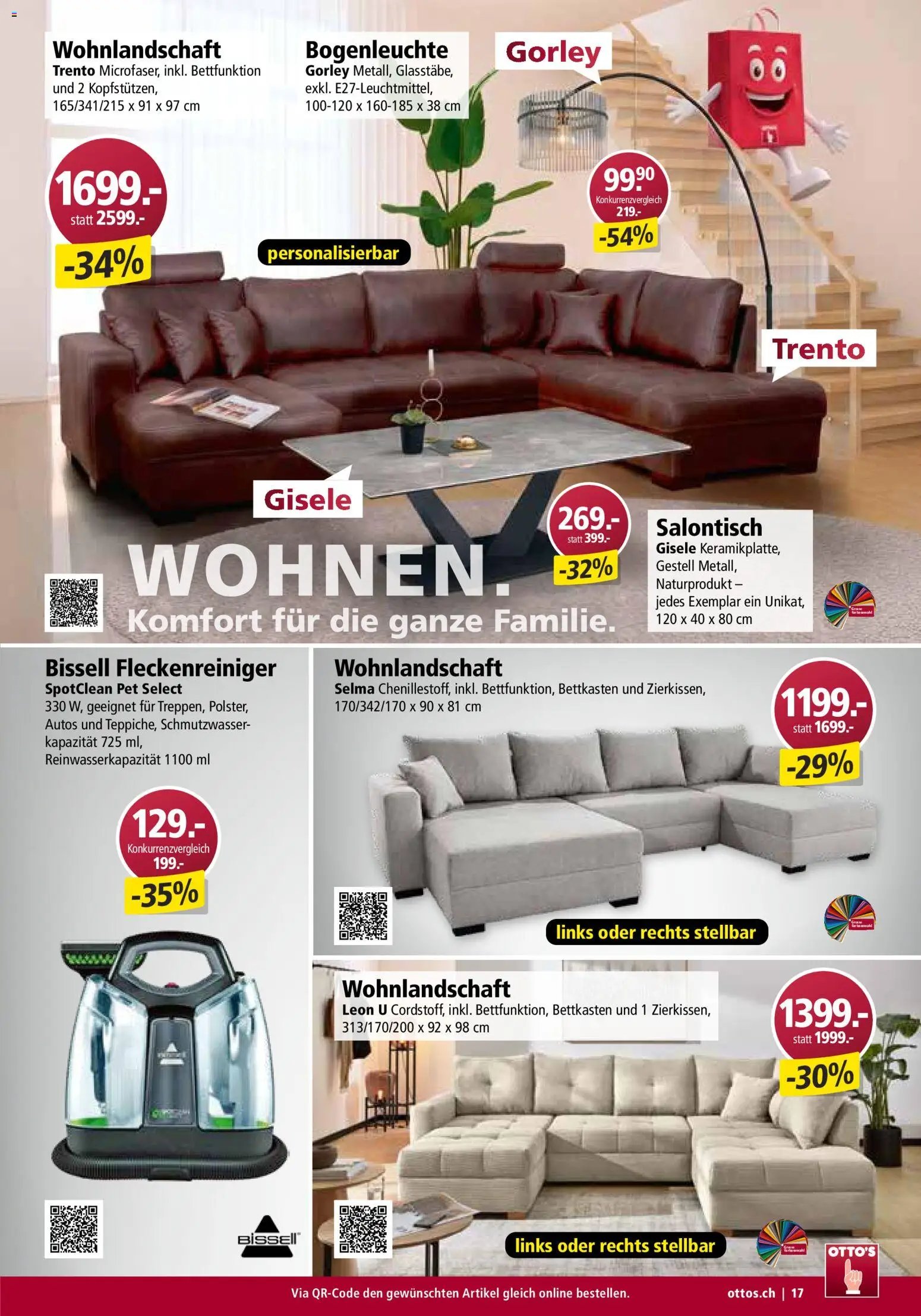 Otto's Aktionen Möbelflyer