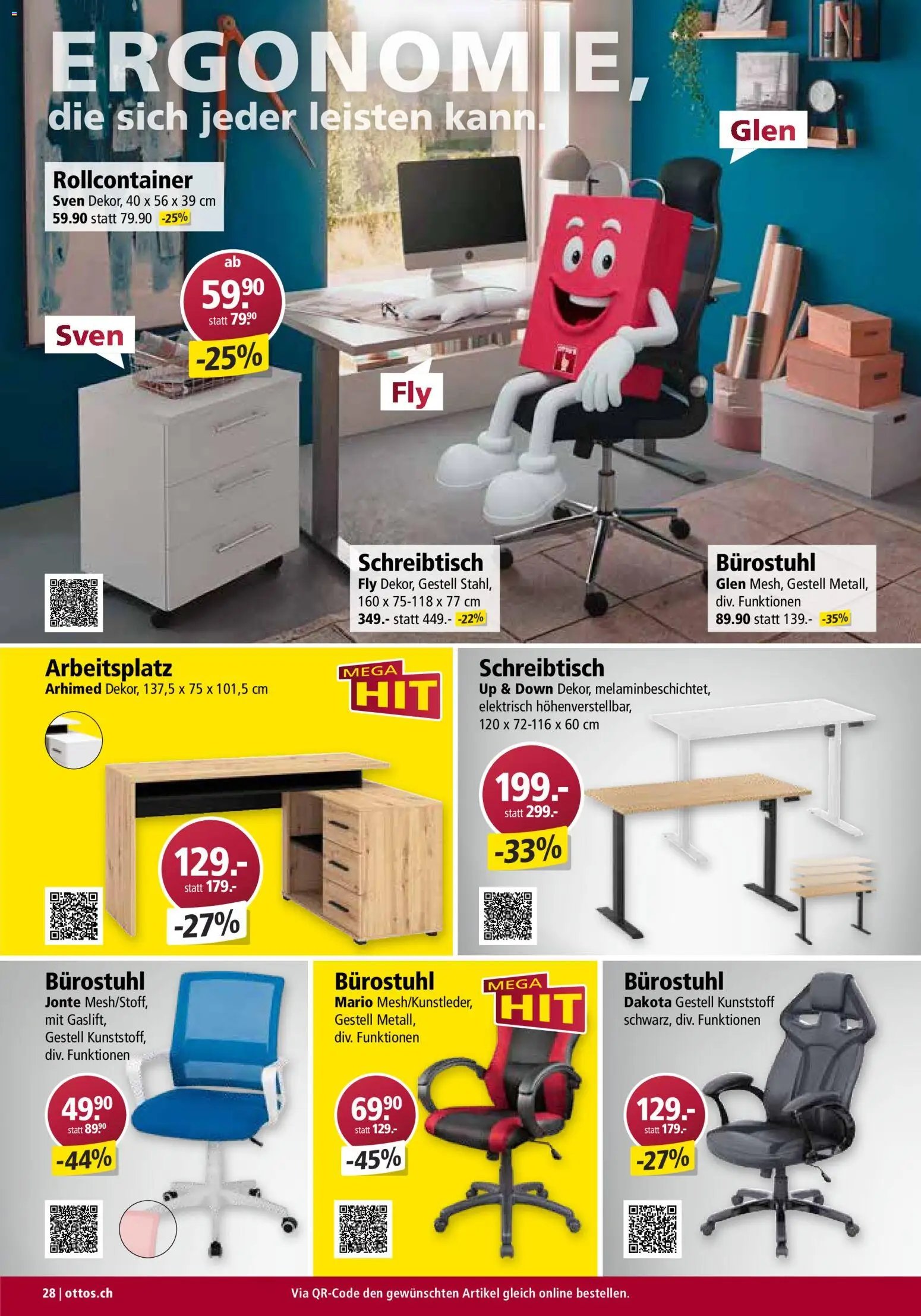 Otto's Aktionen Möbelflyer