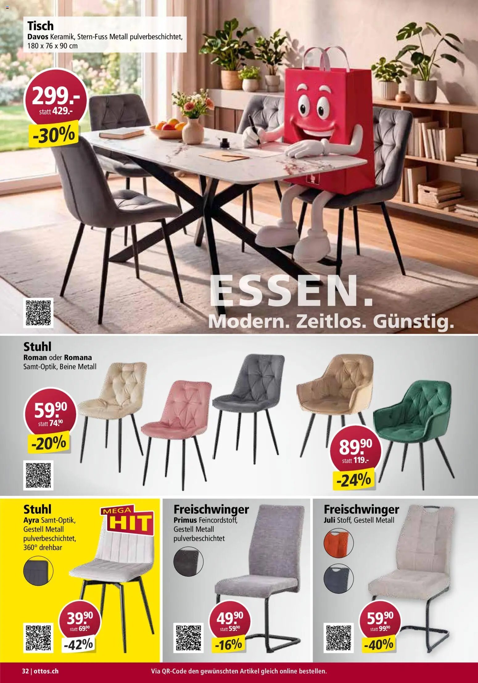 Otto's Aktionen Möbelflyer