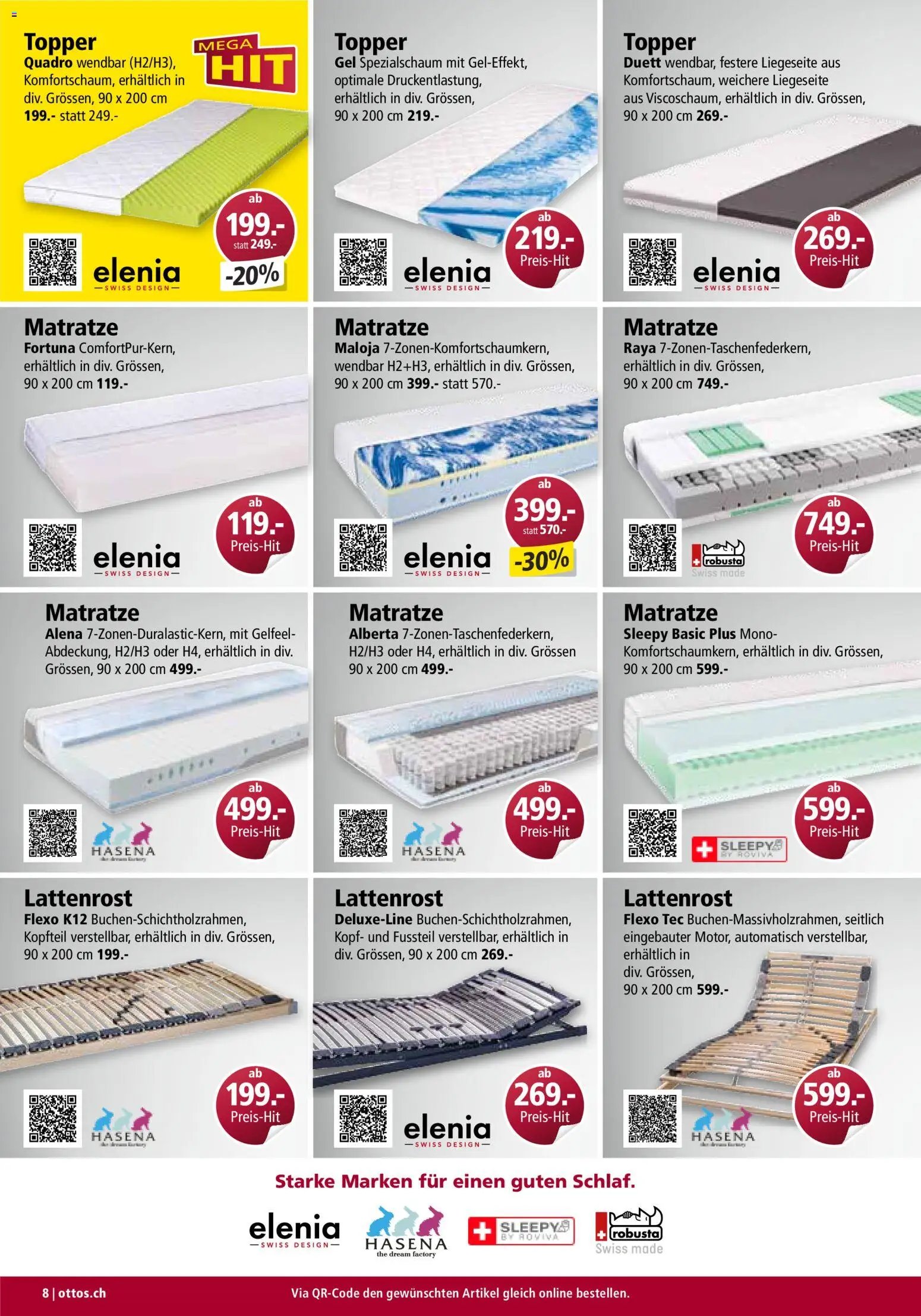 Otto's Aktionen Möbelflyer