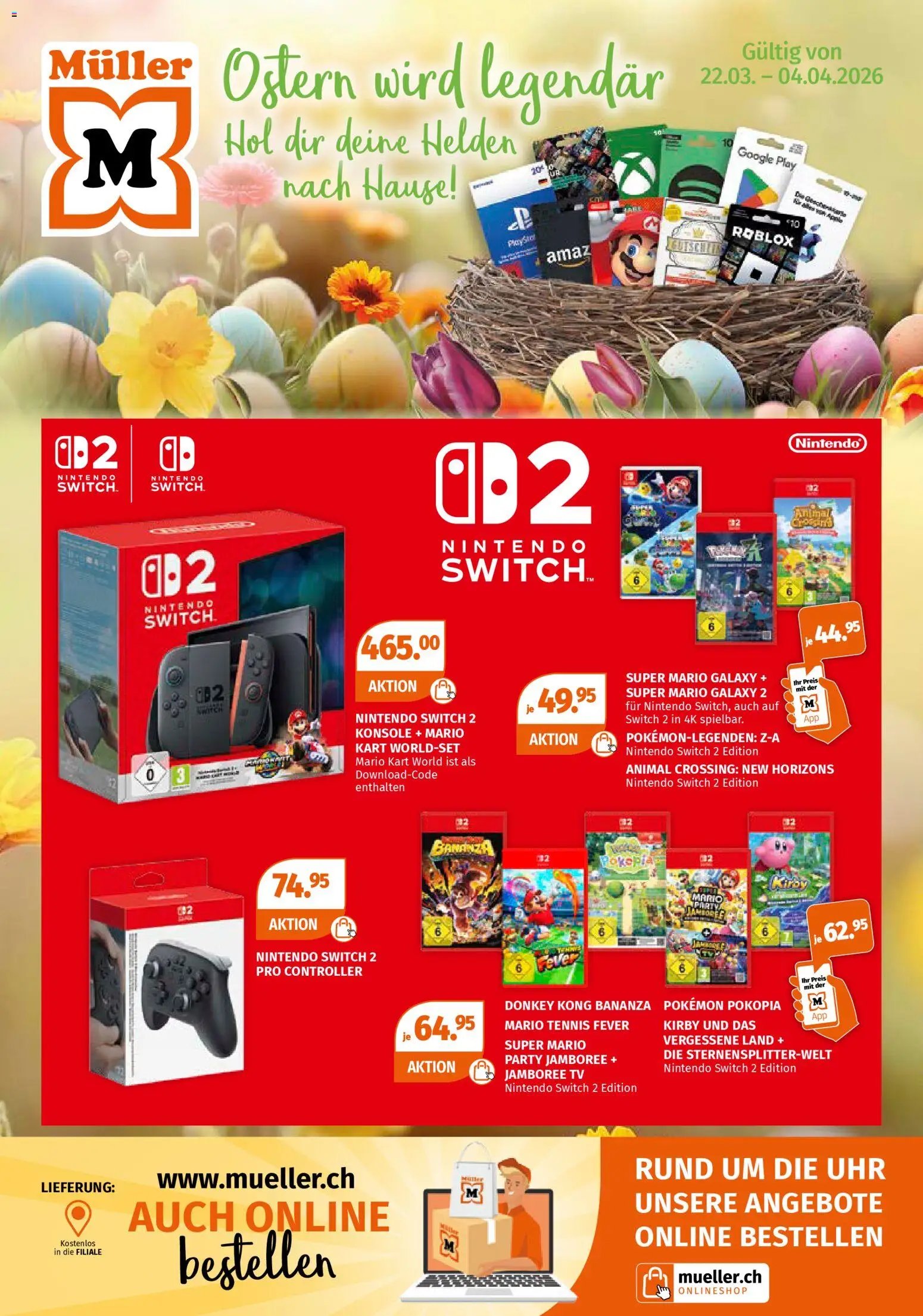 Müller aktionen Tolle Angebote zu Ostern entdecken (2026-03-22 - 2026-04-04) | 1