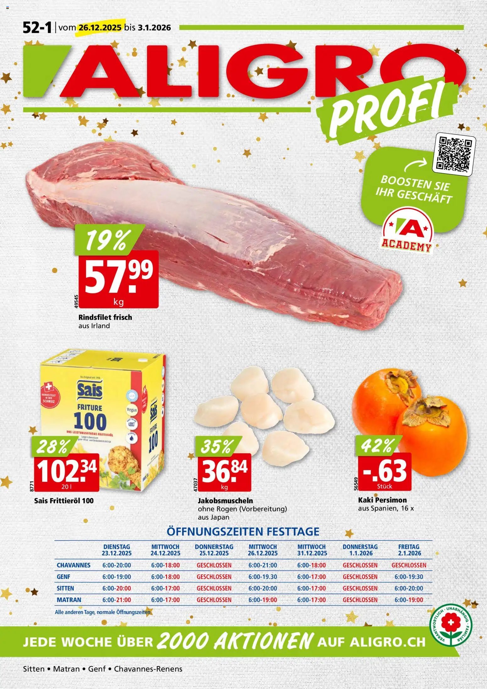 Aligro Aktionen (2025-12-26 - 2026-01-03)