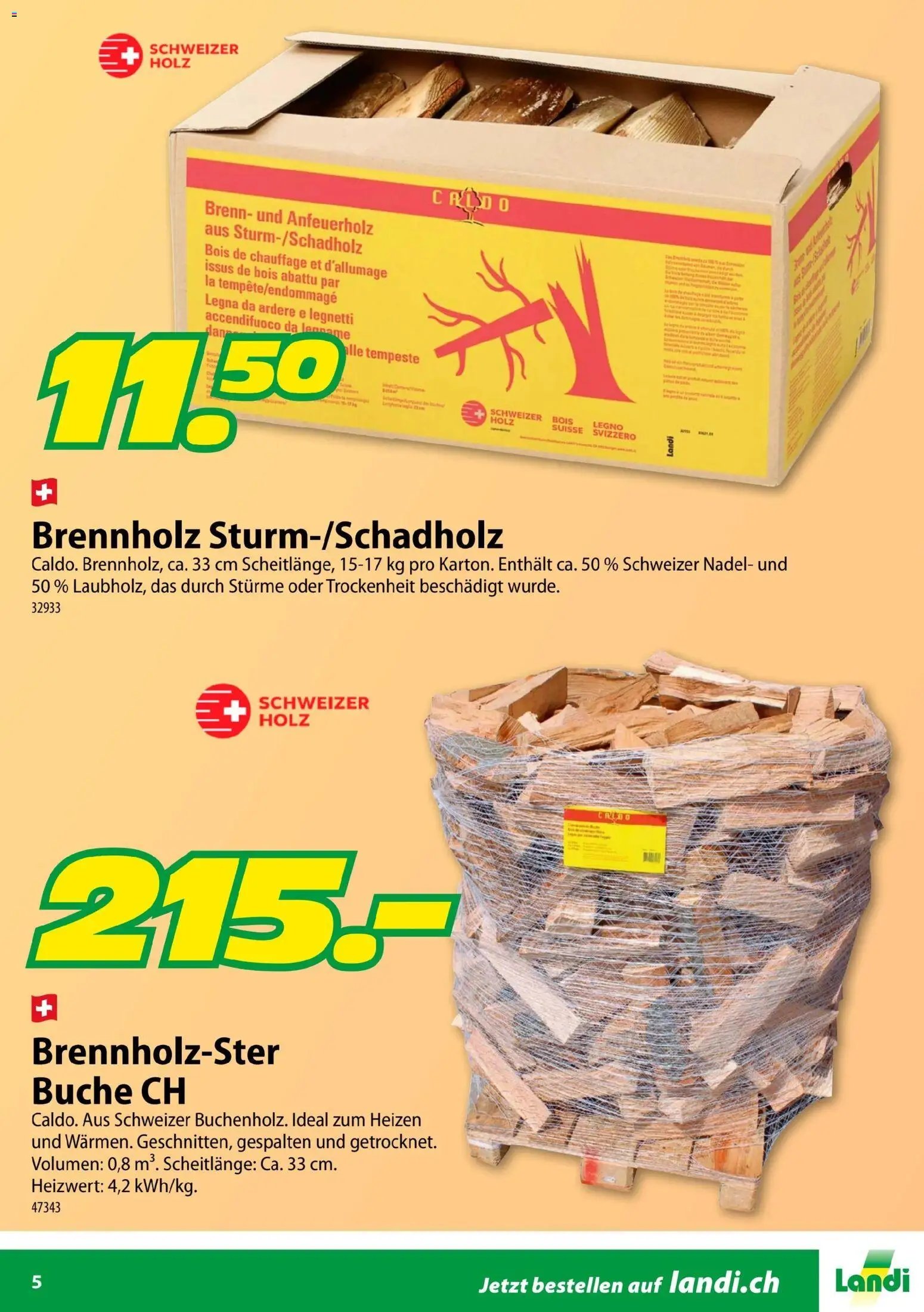 Landi Aktionen Heizen (2025-10-24 - 2025-12-31) | 5