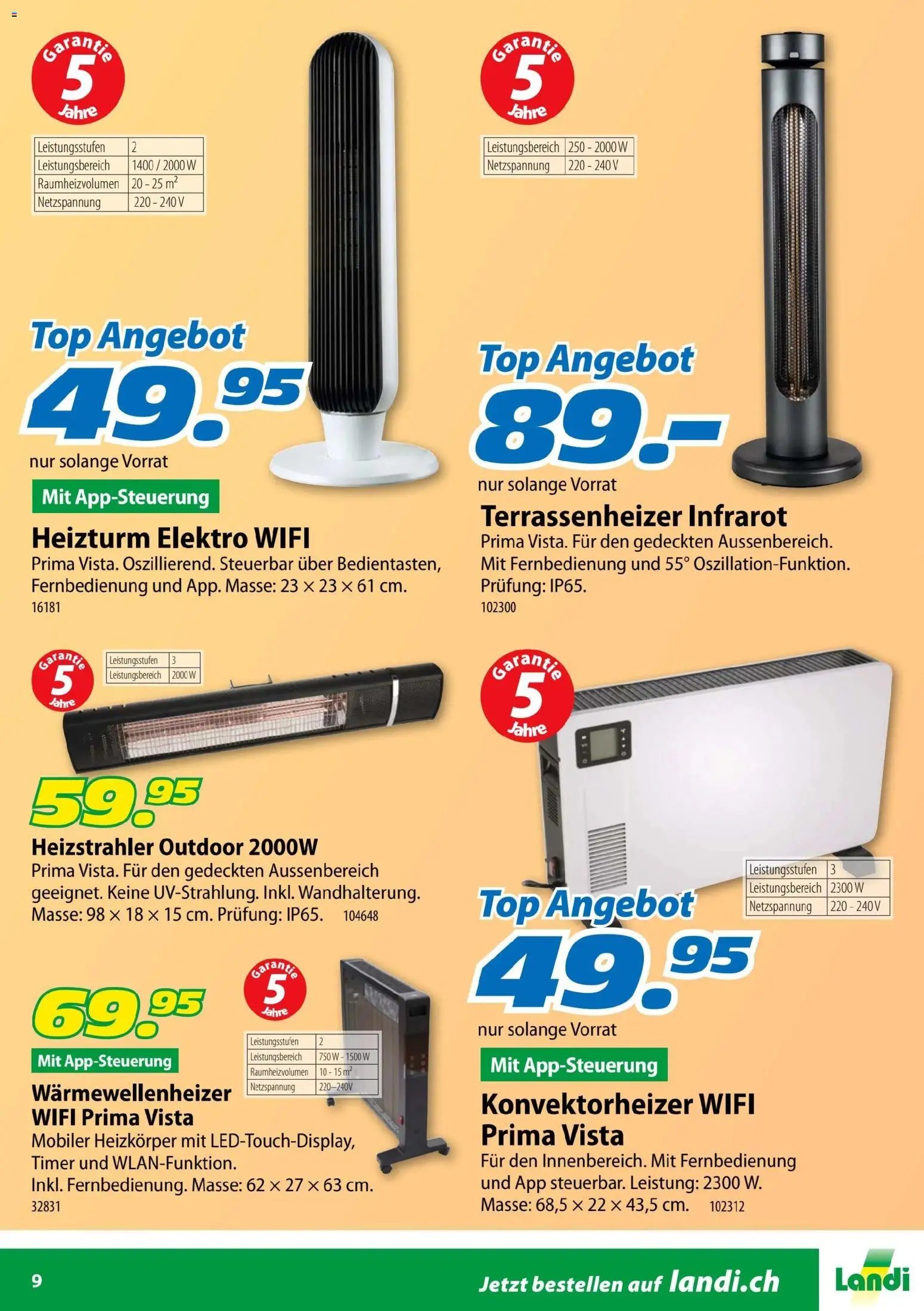 Landi Aktionen Heizen (2025-10-24 - 2025-12-31) | 9