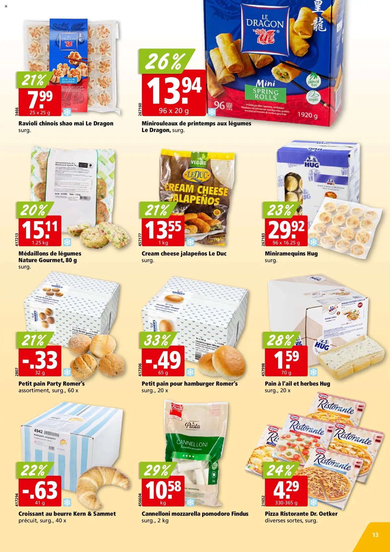 Aligro aktionen Chavannes, Matran, Genève, Sion (2026-03-09 - 2026-03-14)