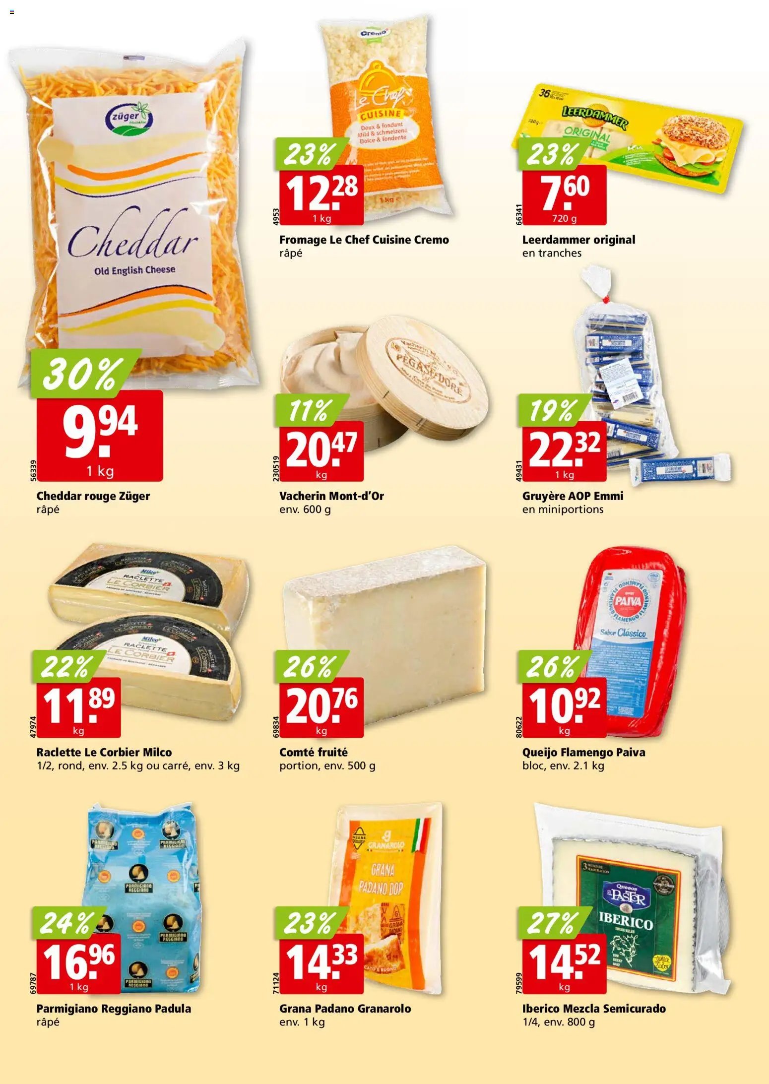 Aligro aktionen Chavannes, Matran, Genève, Sion (2026-03-09 - 2026-03-14)