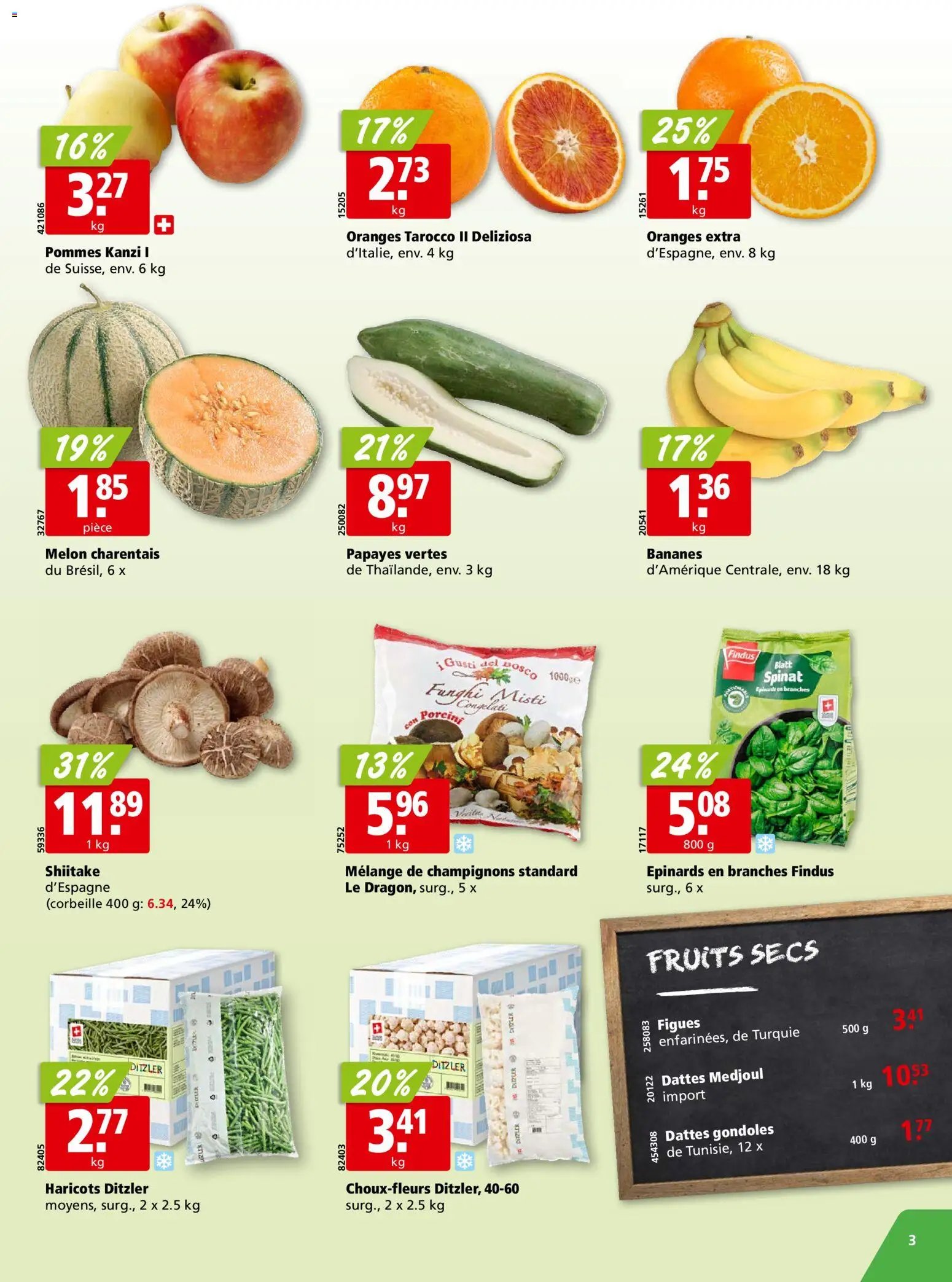 Aligro aktionen Chavannes, Matran, Genève, Sion (2026-03-09 - 2026-03-14)