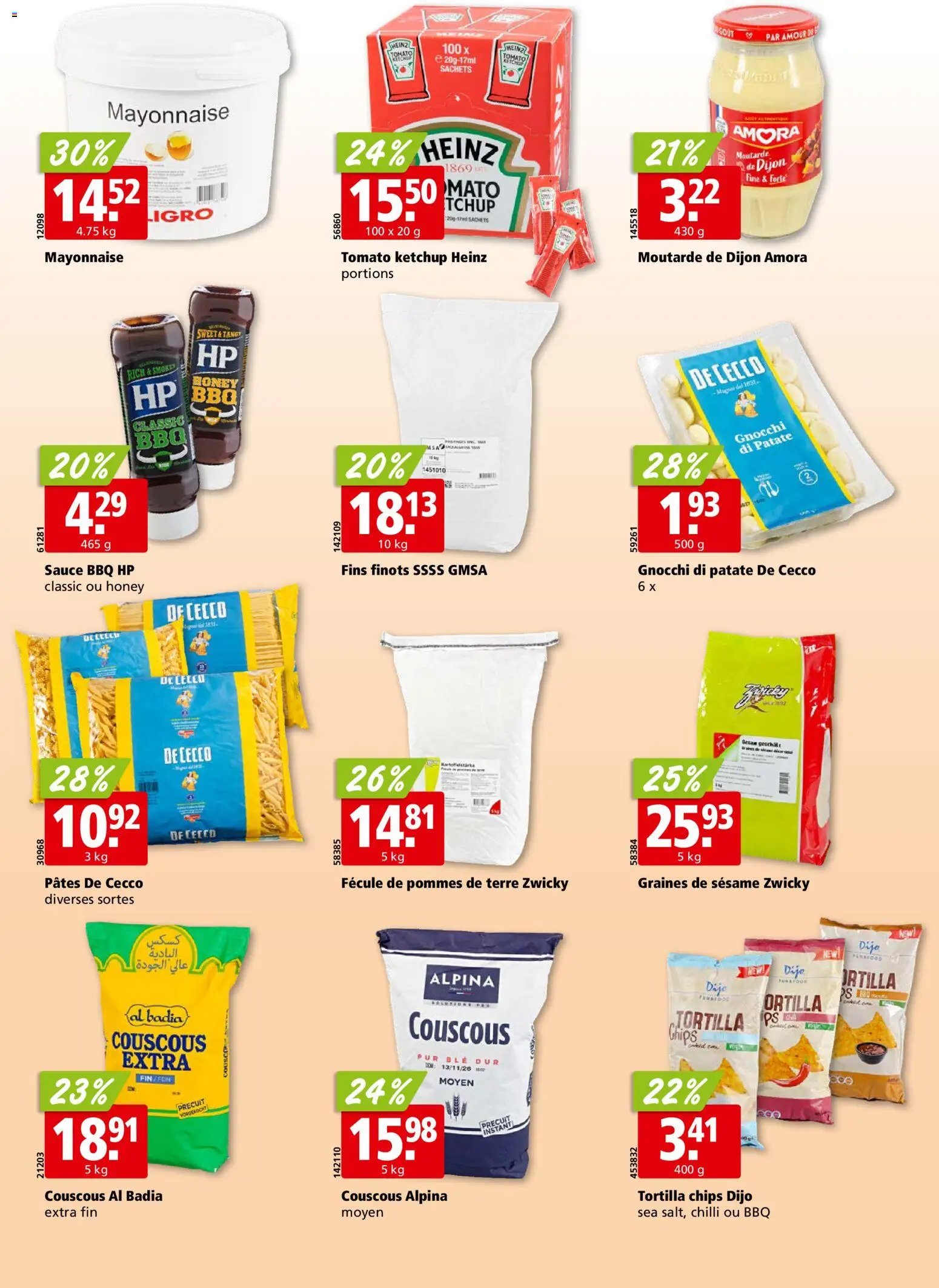 Aligro aktionen Chavannes, Matran, Genève, Sion (2026-03-09 - 2026-03-14)