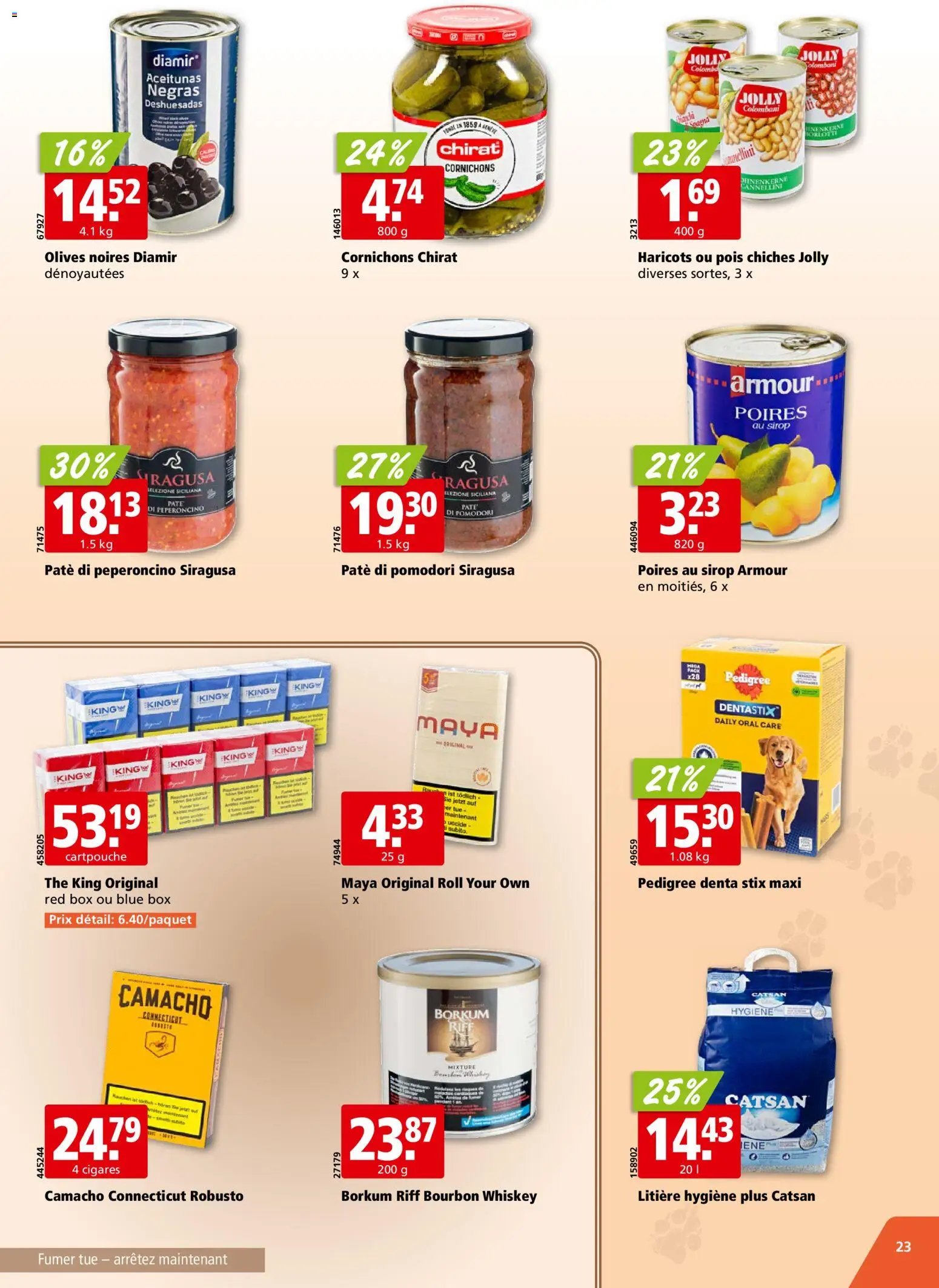 Aligro aktionen Chavannes, Matran, Genève, Sion (2026-03-09 - 2026-03-14)