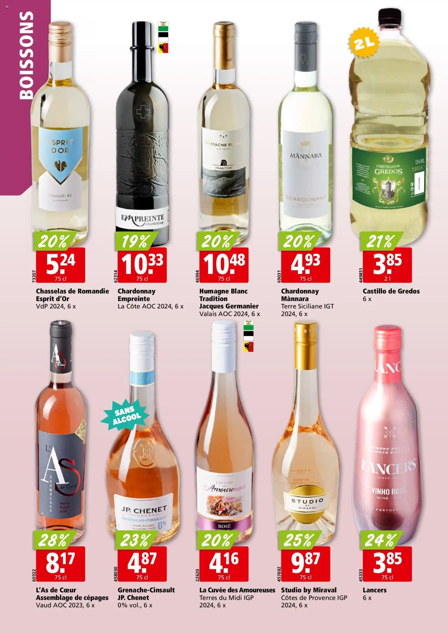 Aligro aktionen Chavannes, Matran, Genève, Sion (2026-03-09 - 2026-03-14)