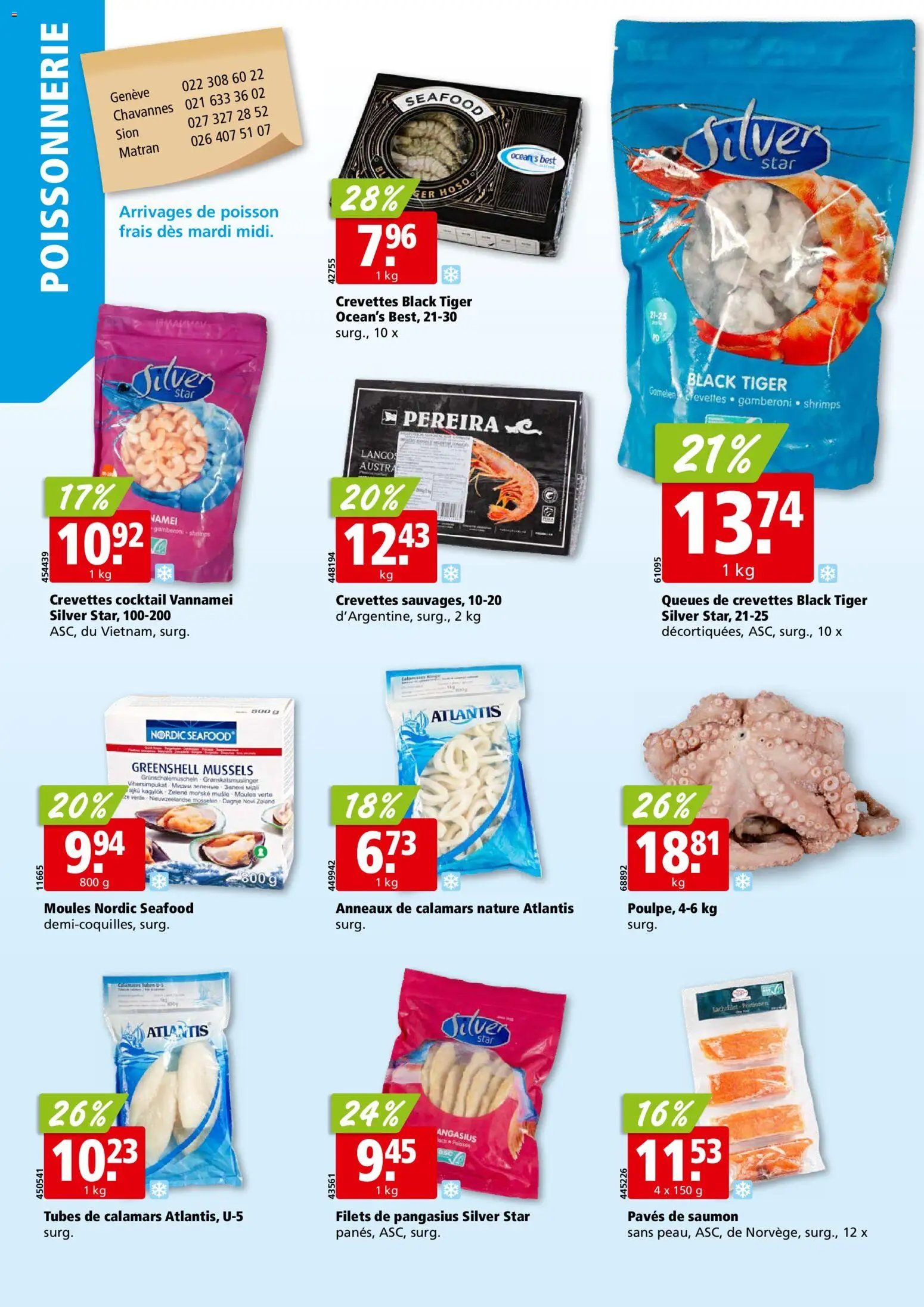 Aligro aktionen Chavannes, Matran, Genève, Sion (2026-03-09 - 2026-03-14)