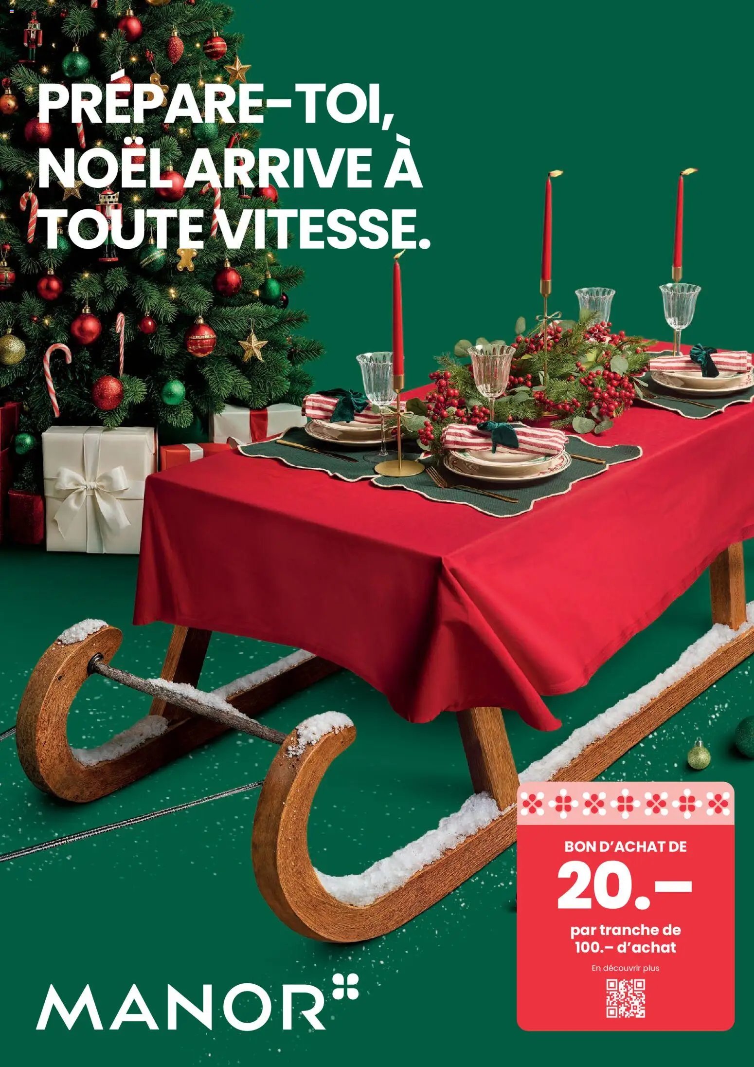 Manor Aktionen Le Noël des Grands Enfants (2025-11-06 - 2025-12-24)