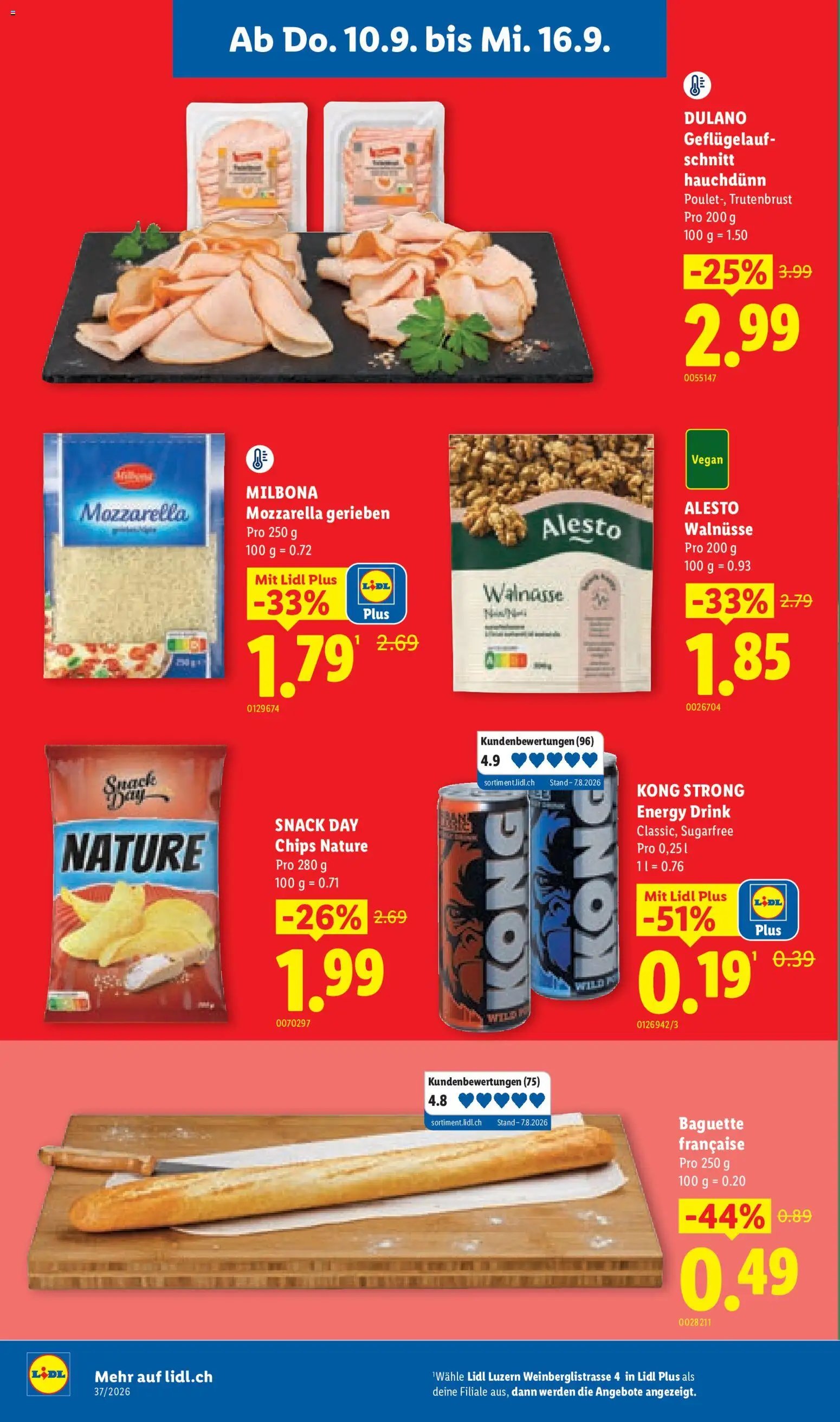 Lidl aktionen Luzern Weinberglistr