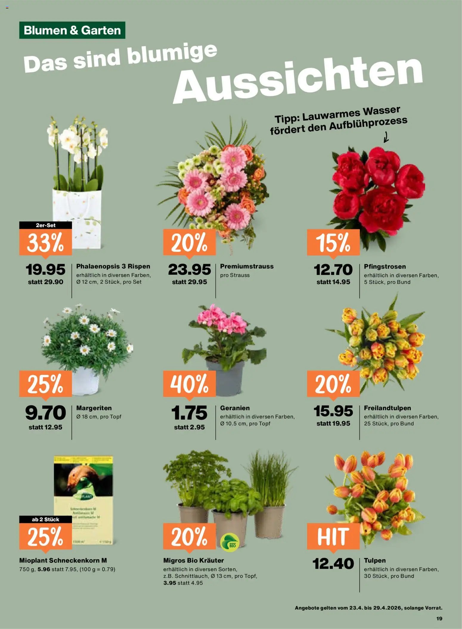 Migros aktionen (2026-04-23 - 2026-04-29)