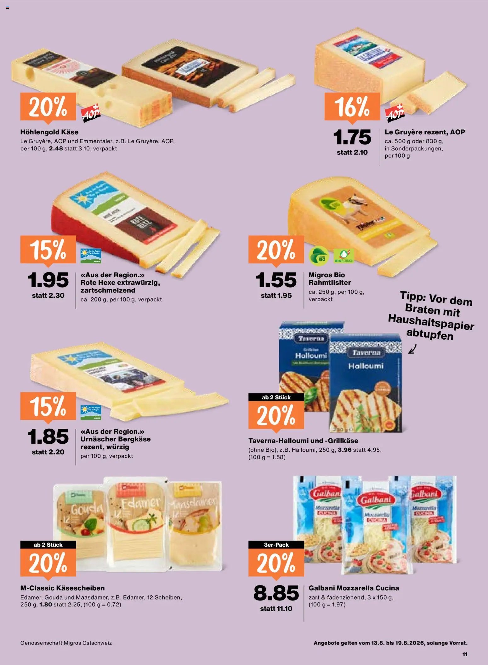 Migros aktionen