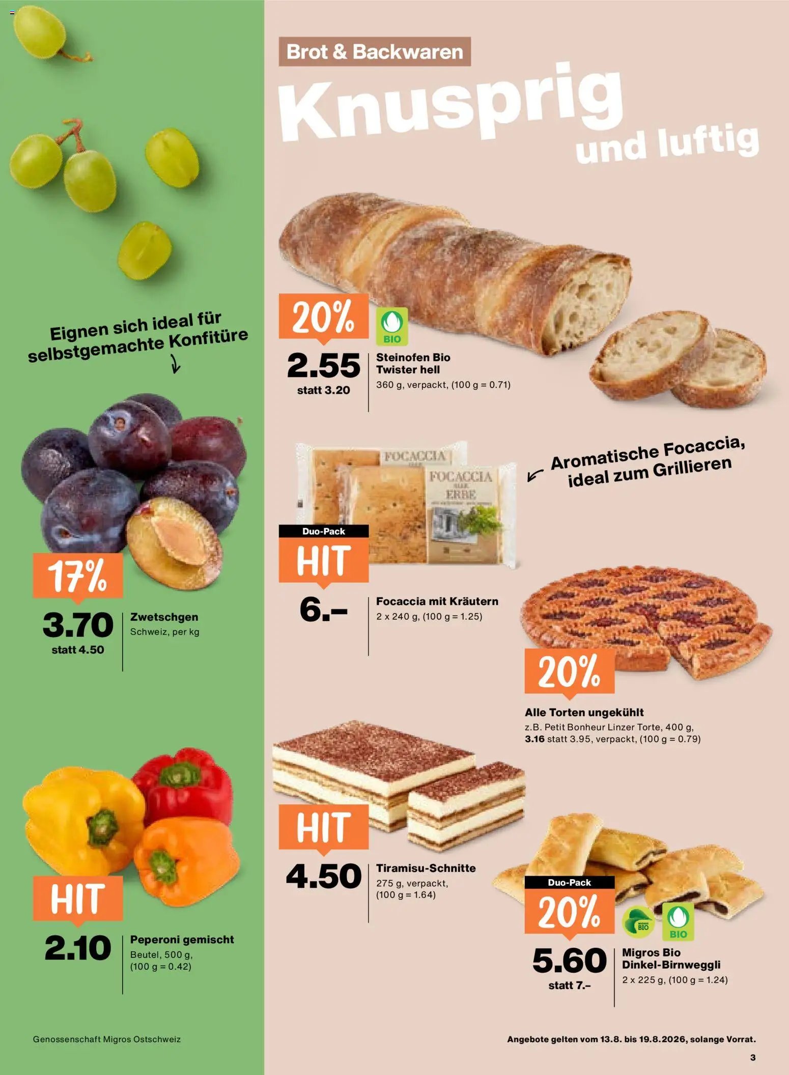 Migros aktionen