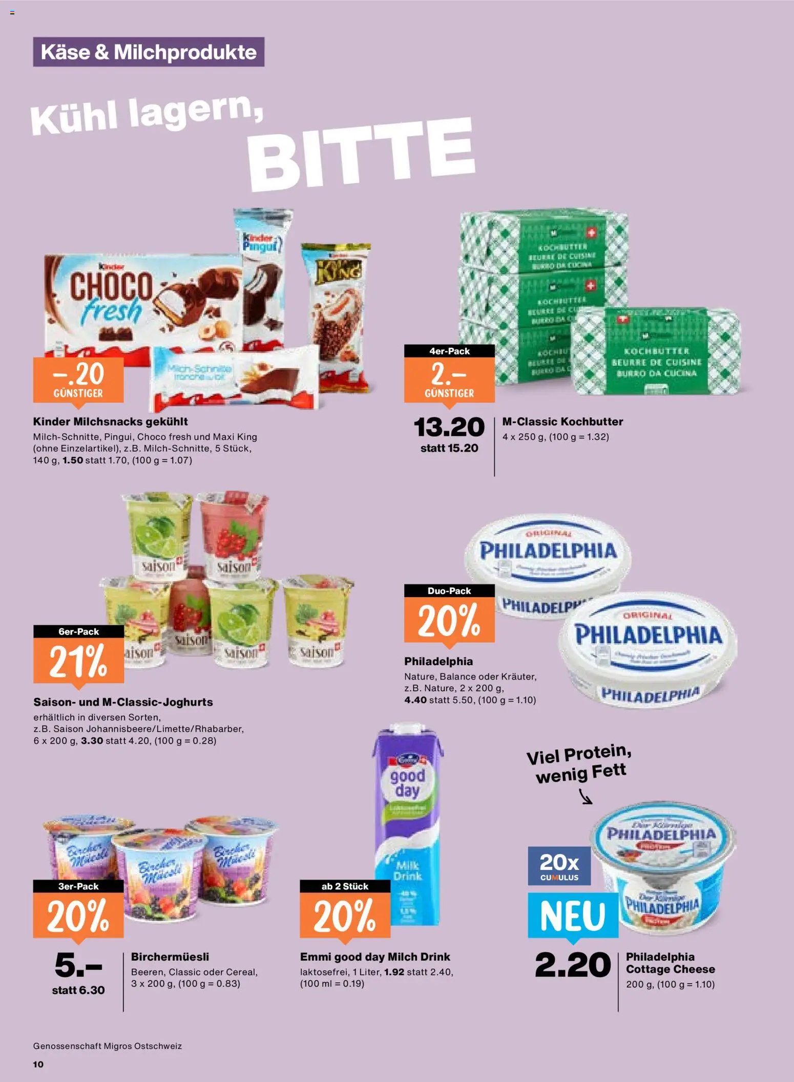 Migros aktionen