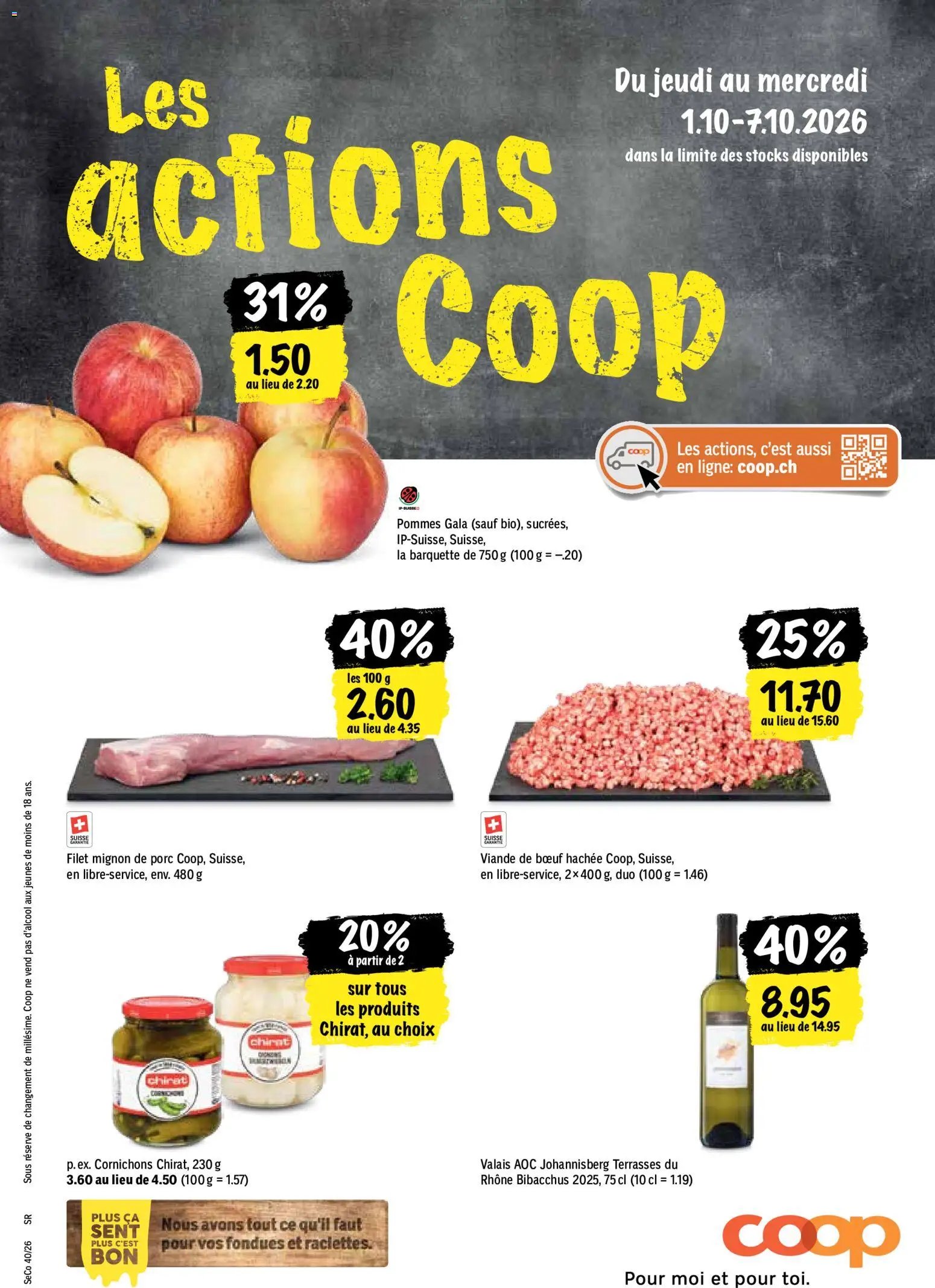 Coop aktionen FR