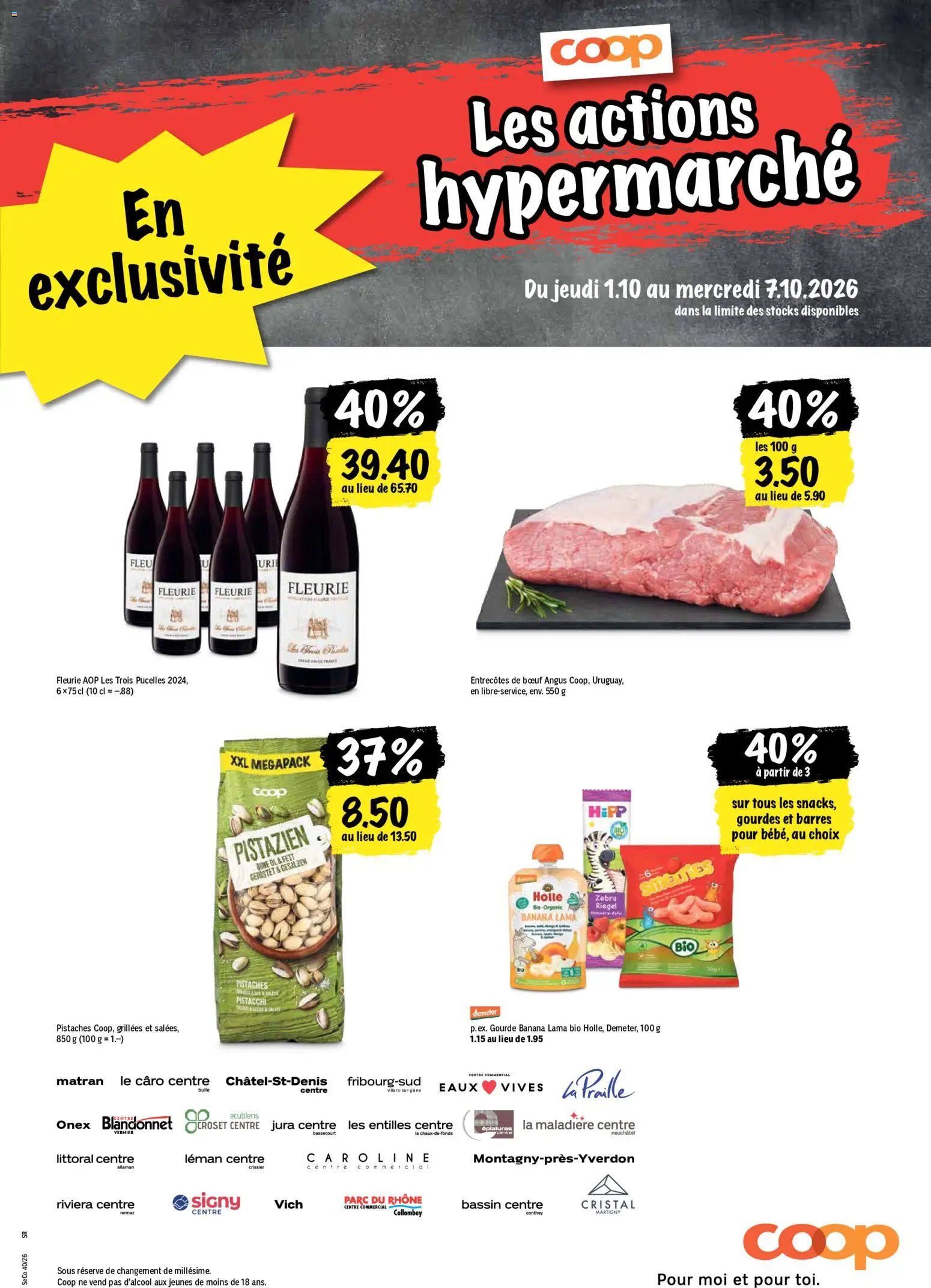Coop aktionen FR