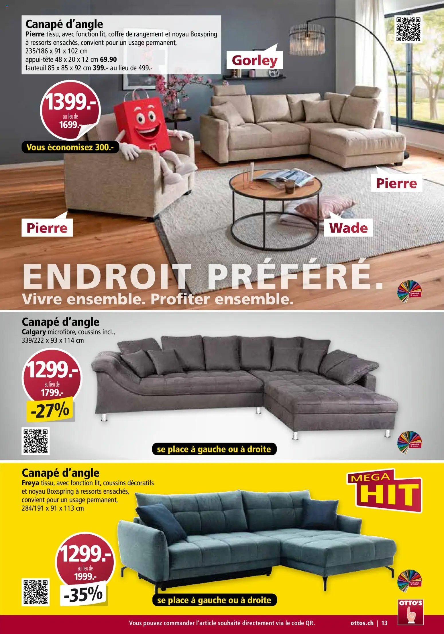 Otto's aktionen Meubles