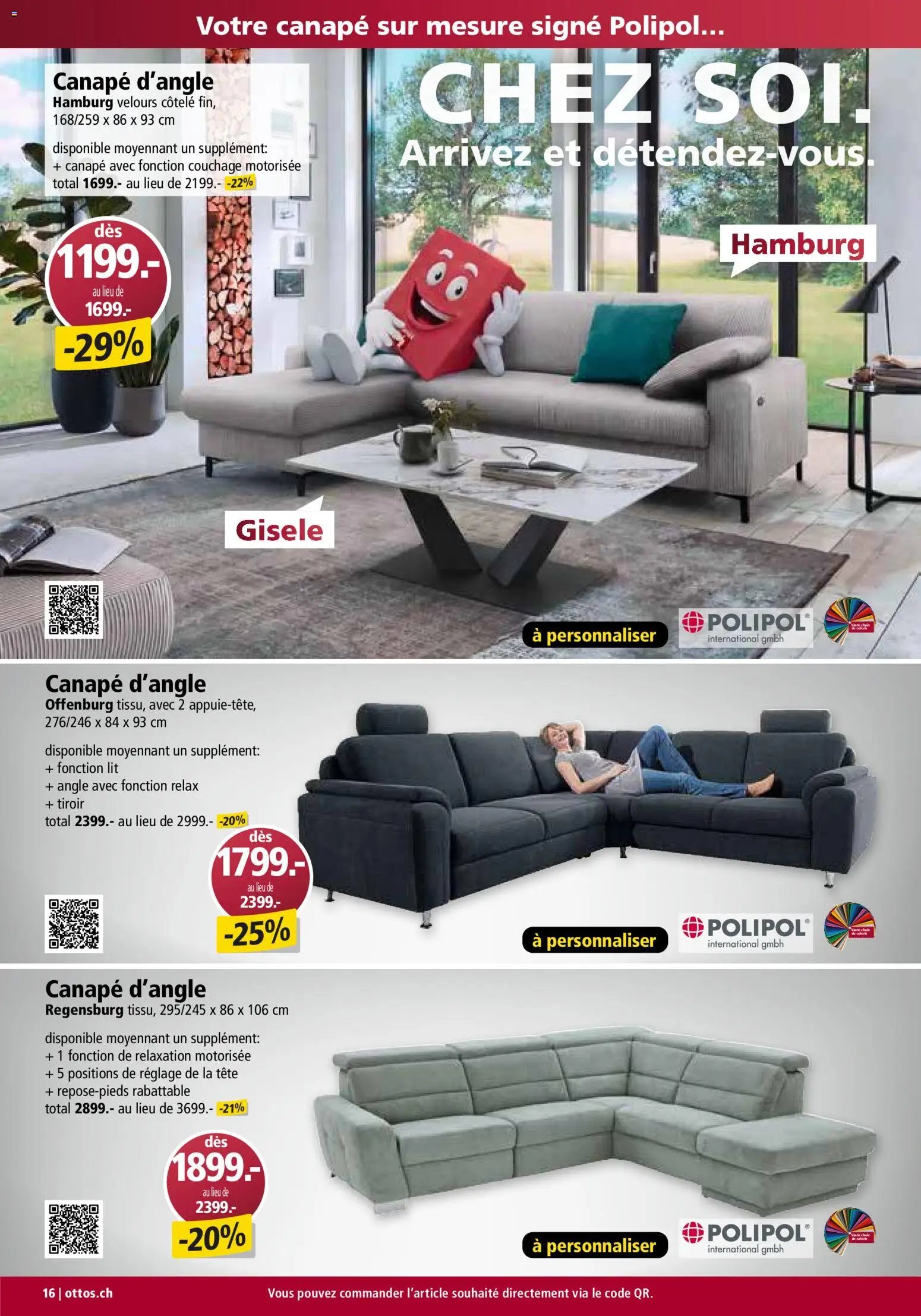 Otto's aktionen Meubles