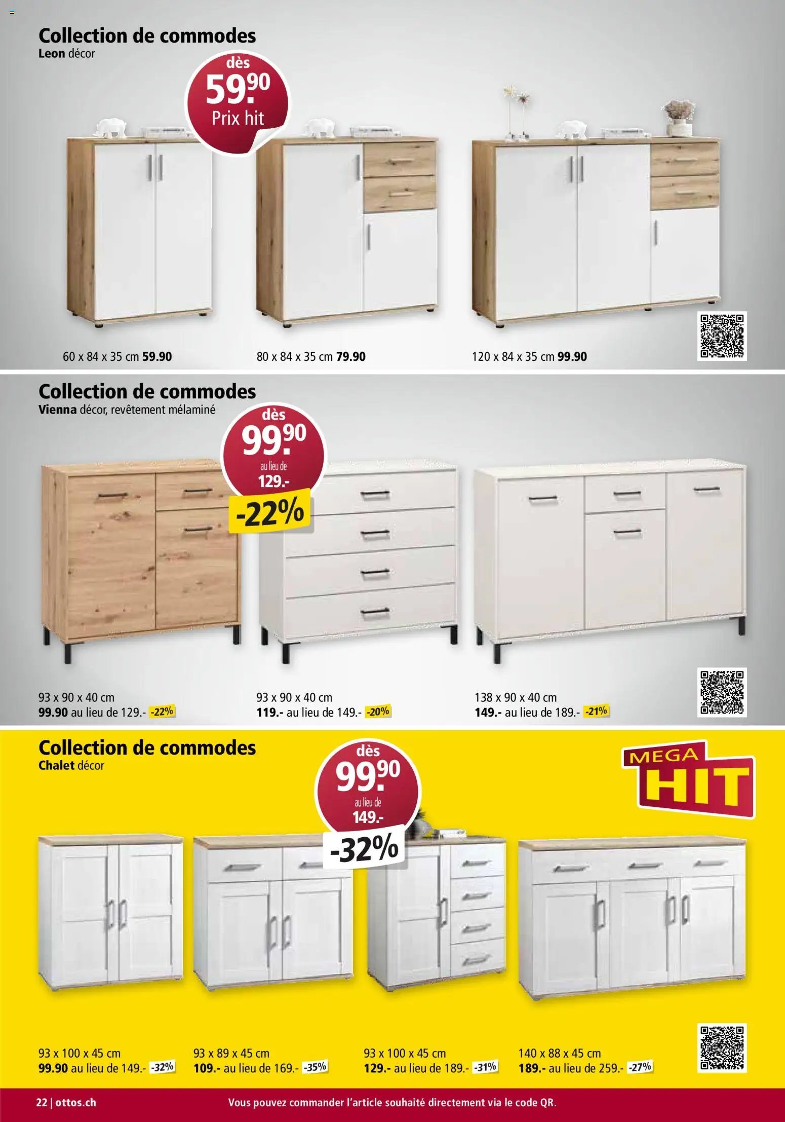 Otto's aktionen Meubles