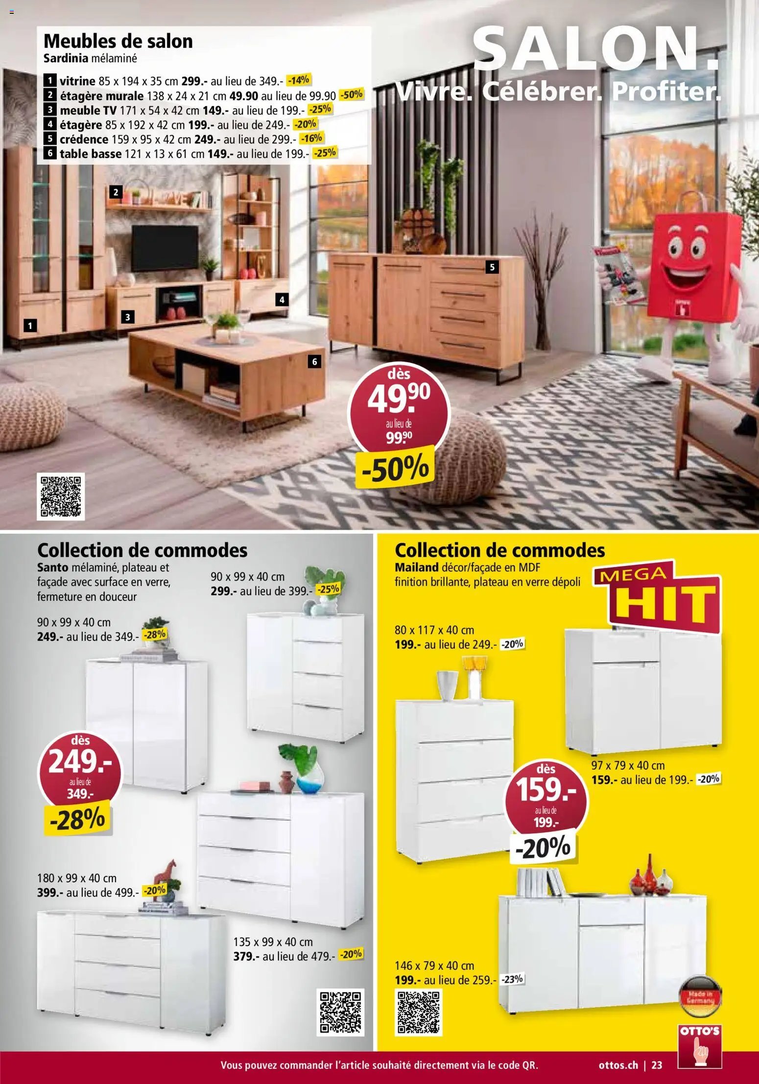 Otto's aktionen Meubles