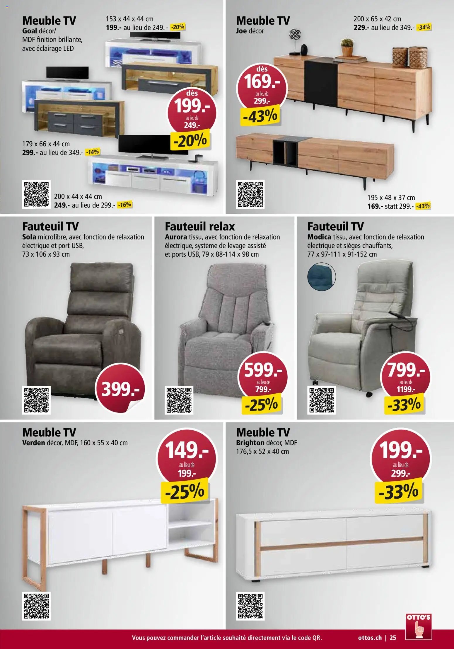 Otto's aktionen Meubles
