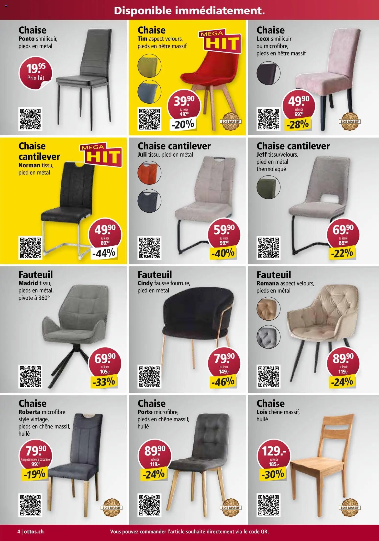 Otto's aktionen Meubles