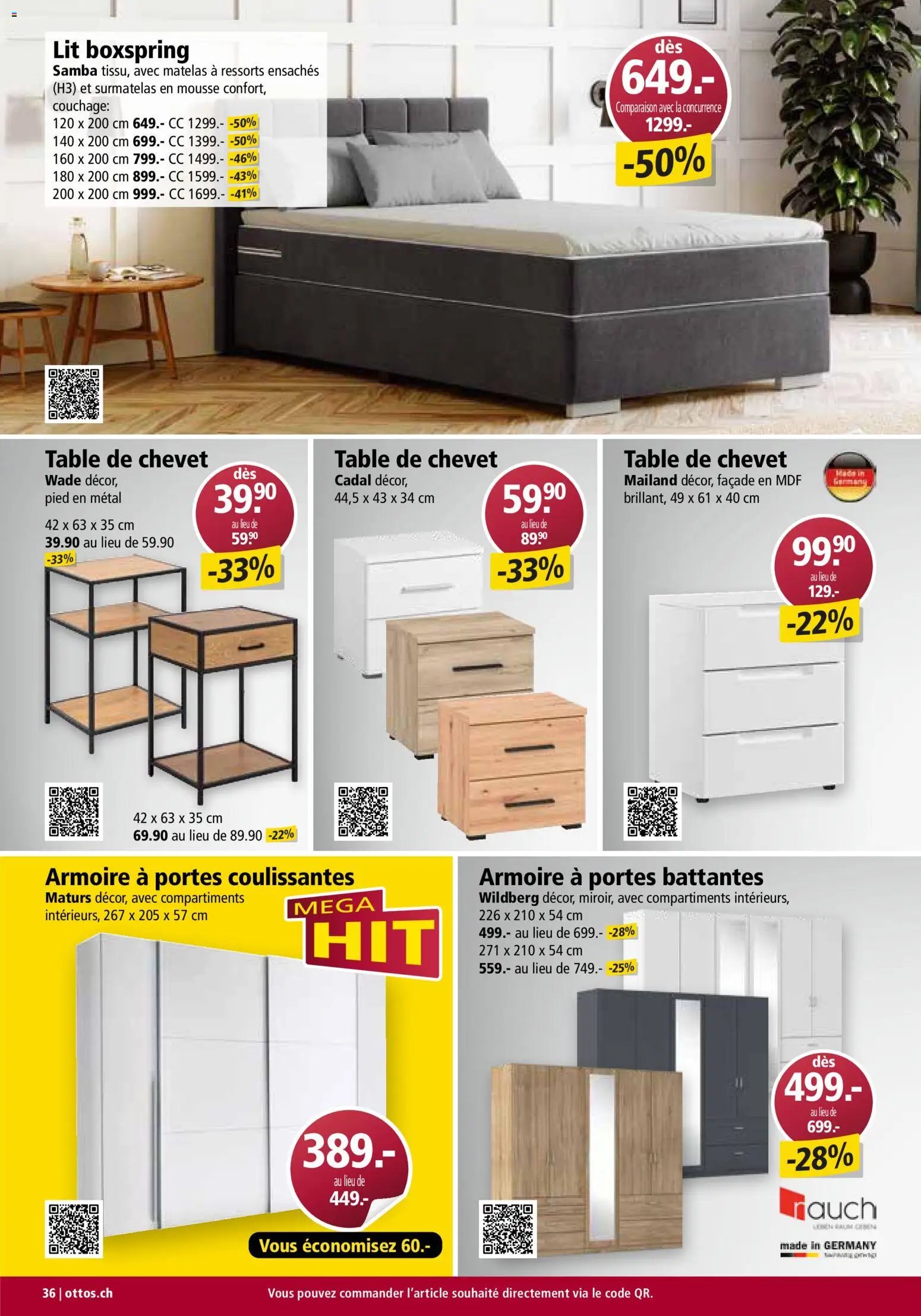Otto's aktionen Meubles