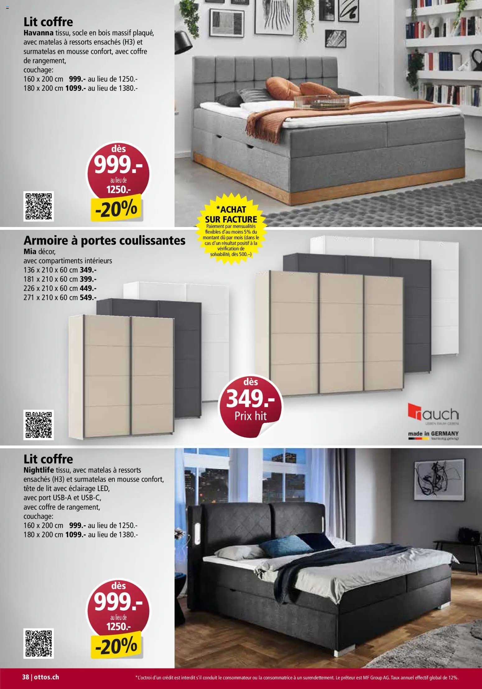 Otto's aktionen Meubles