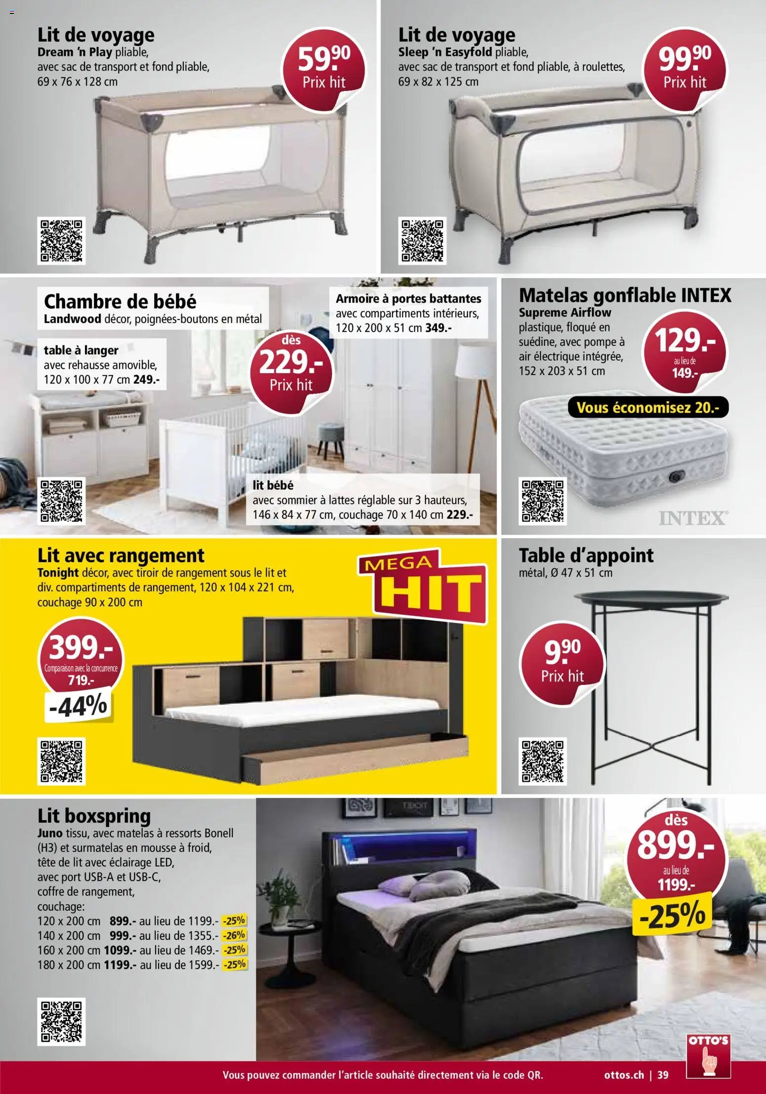 Otto's aktionen Meubles