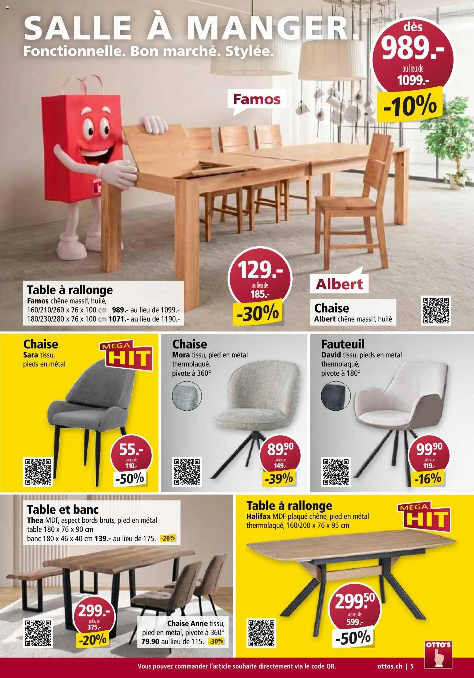 Otto's aktionen Meubles