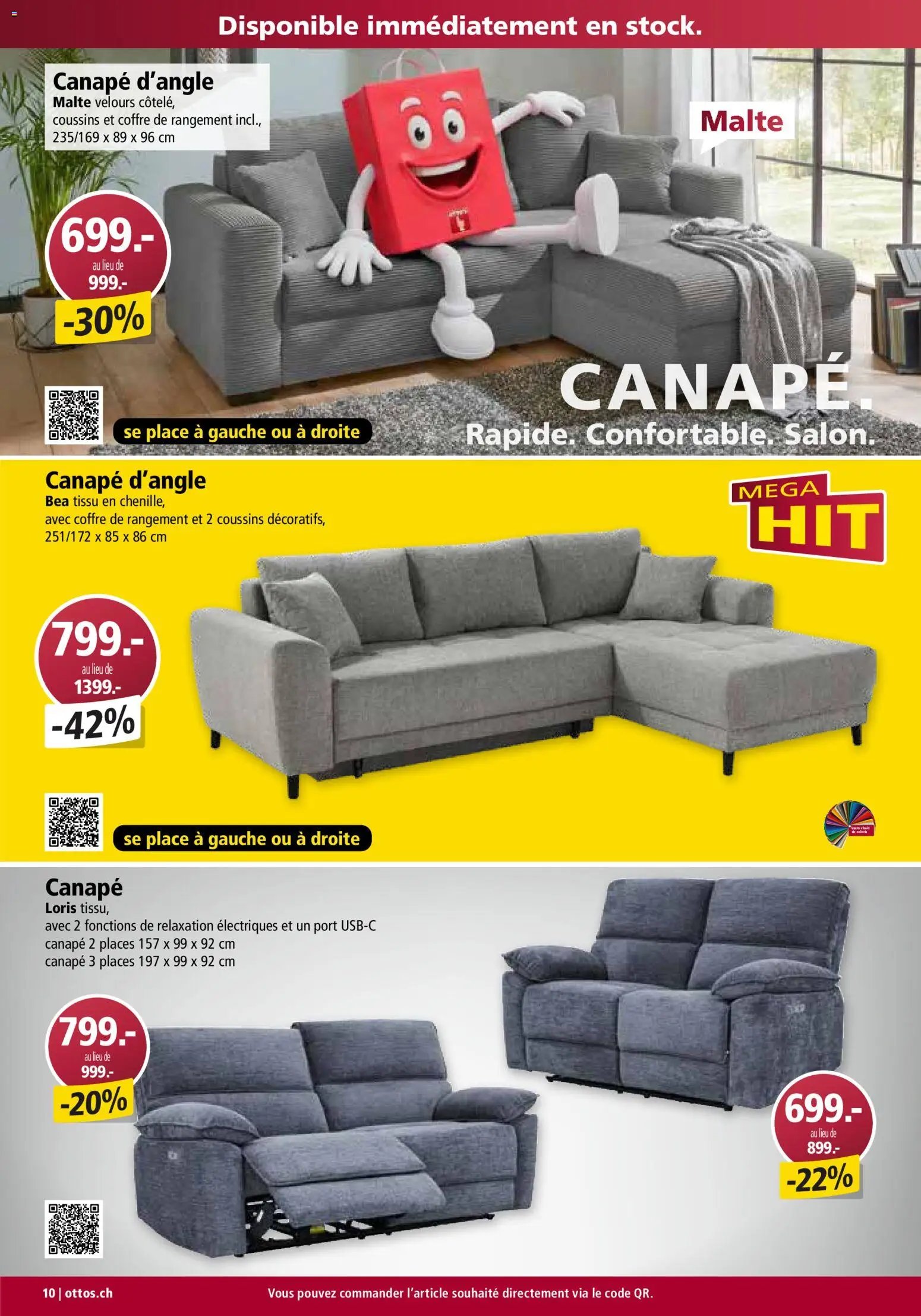 Otto's aktionen Meubles