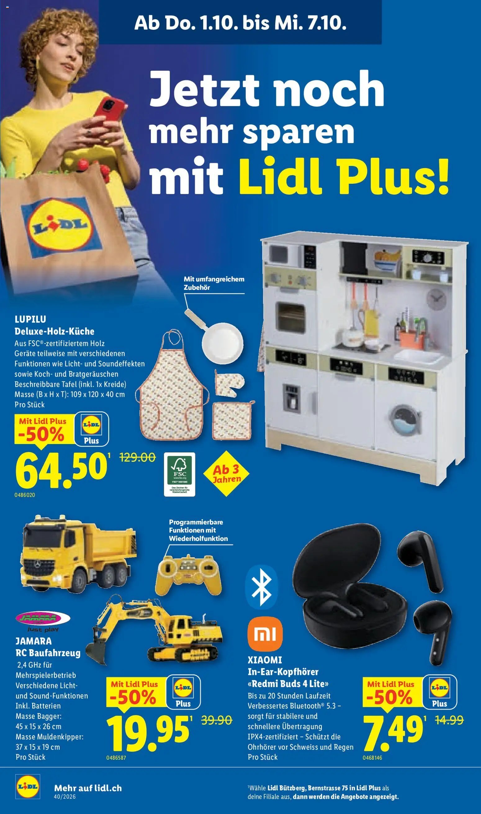 Lidl aktionen Bützberg Neueröffnung