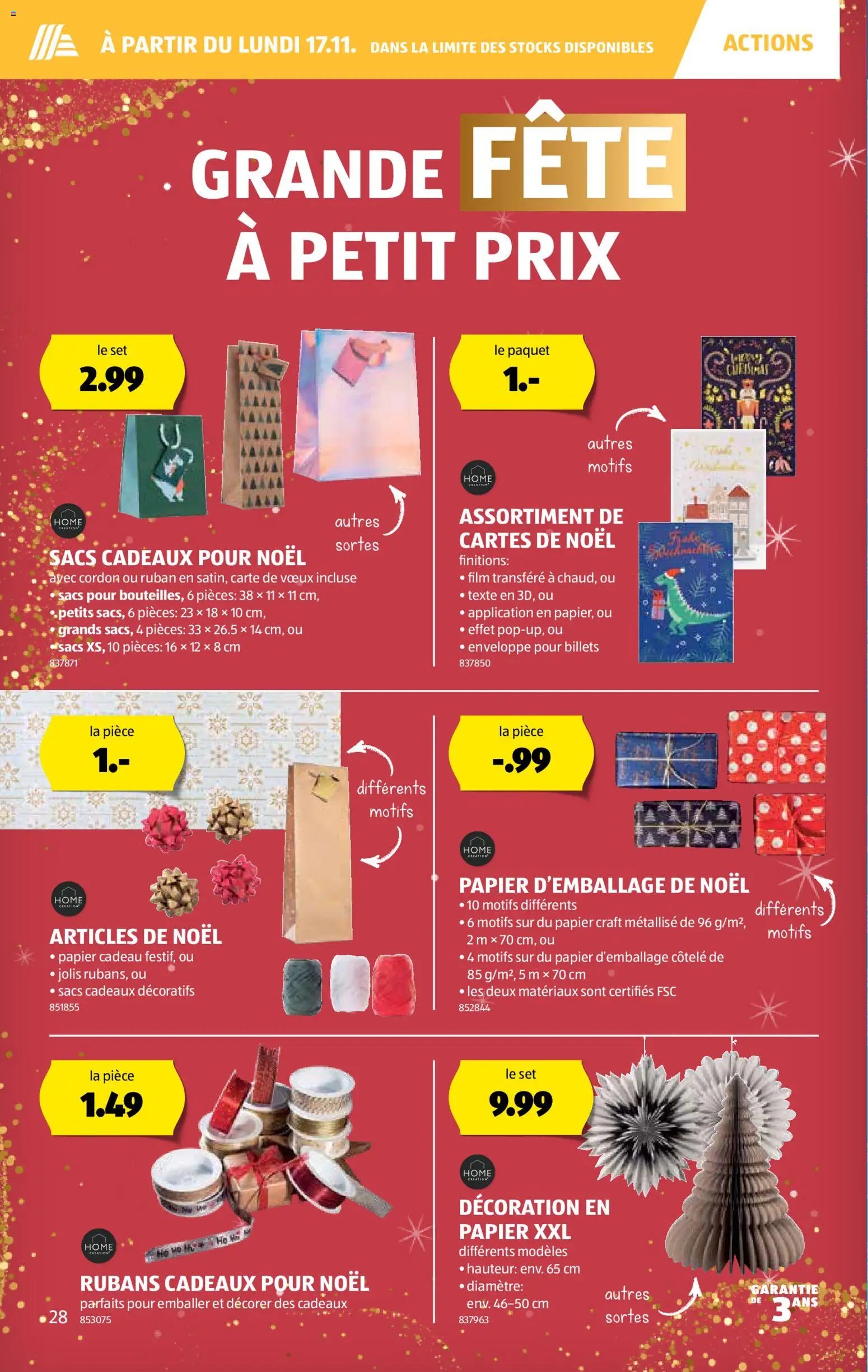 Aldi Aktionen FR (2025-11-13 - 2025-11-19) | 29