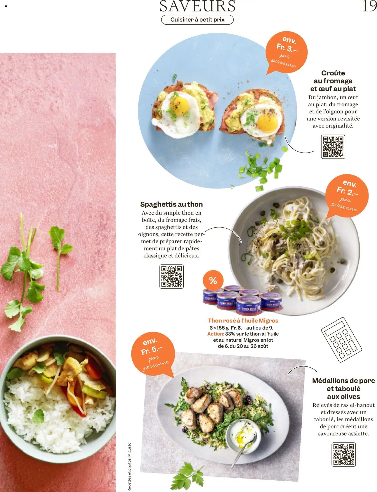 Migros aktionen Magazine FR