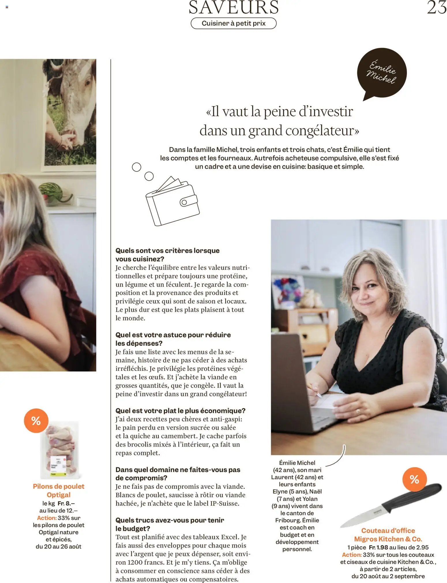 Migros aktionen Magazine FR