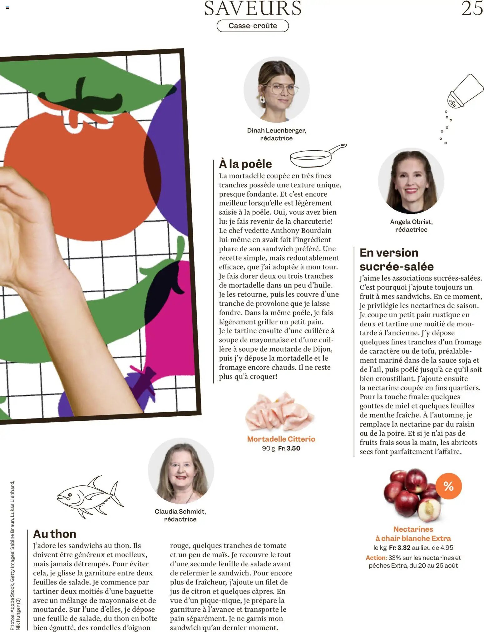 Migros aktionen Magazine FR