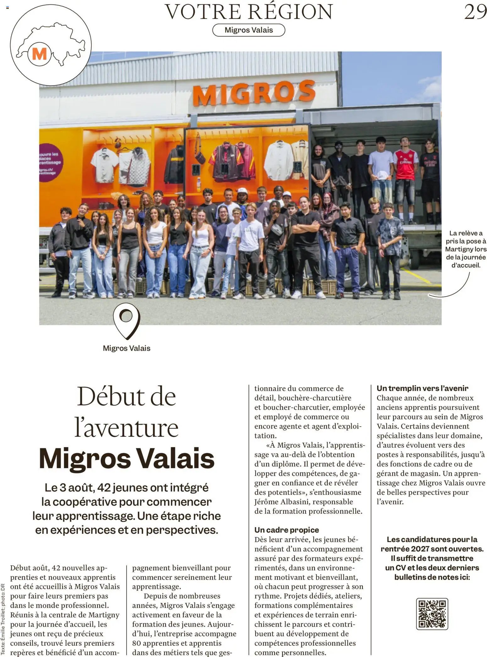 Migros aktionen Magazine FR