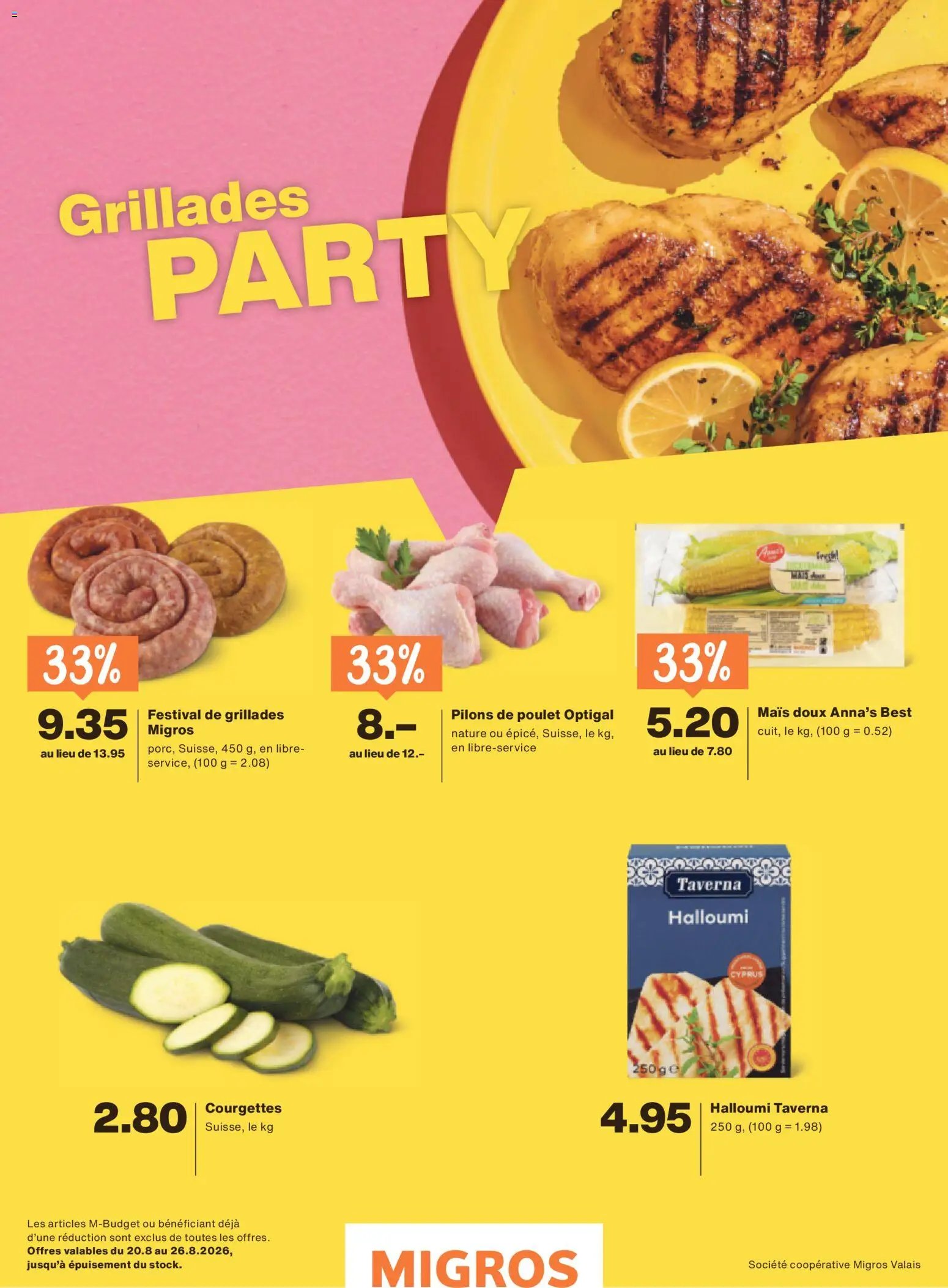 Migros aktionen Magazine FR