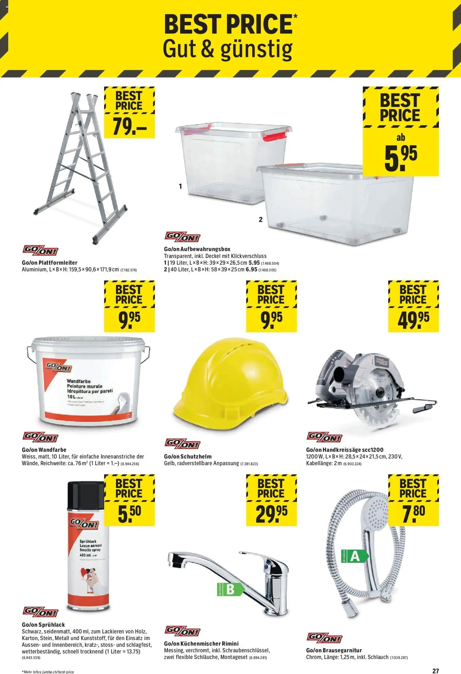 Jumbo aktionen