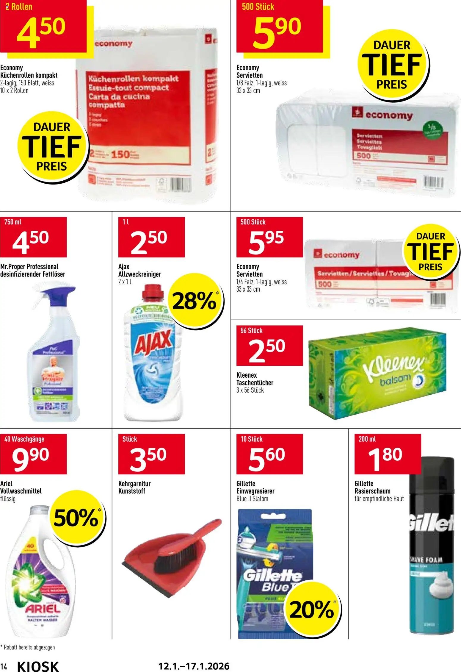 Prodega Aktionen Kiosk (2026-01-12 - 2026-01-17)