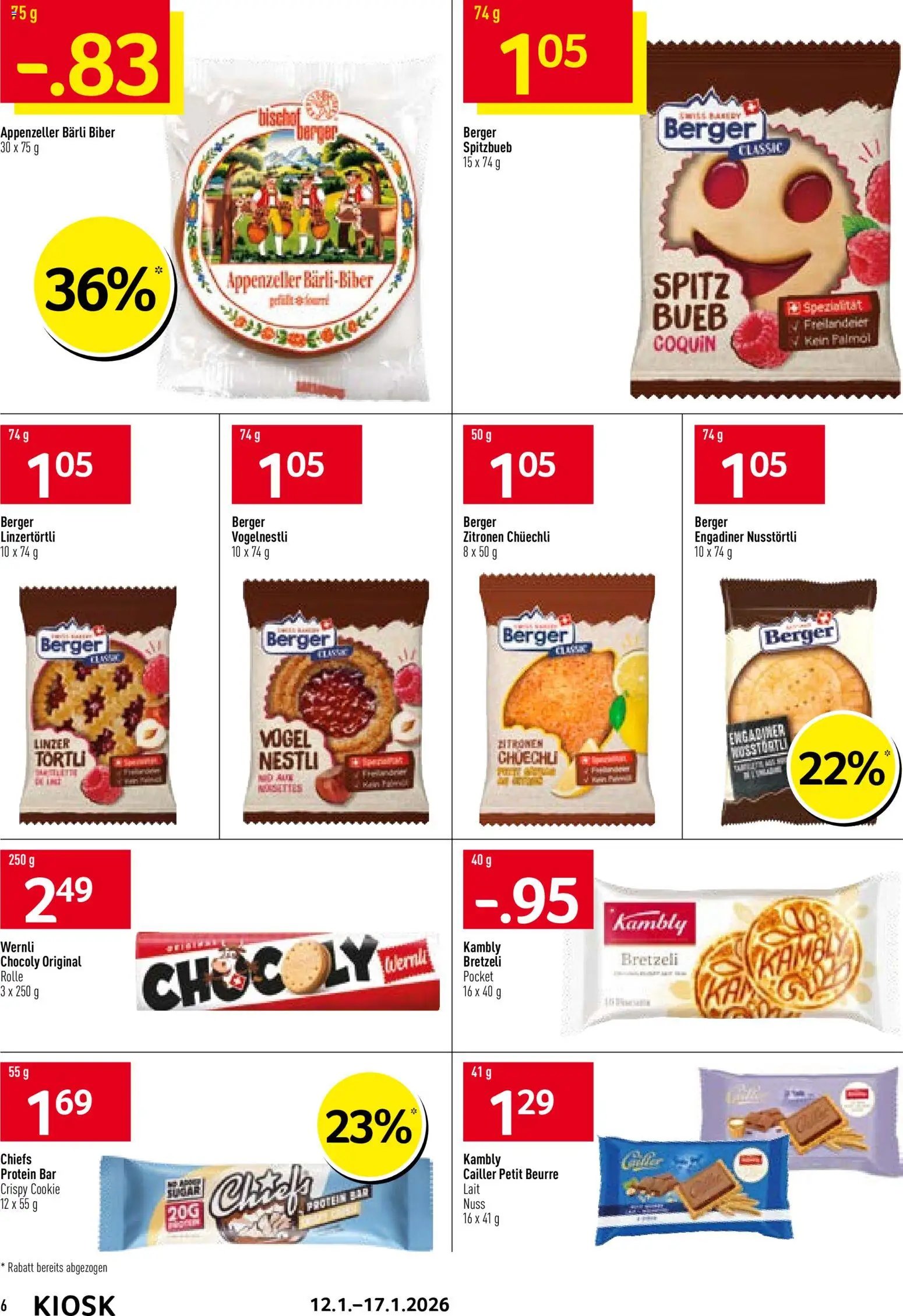 Prodega Aktionen Kiosk (2026-01-12 - 2026-01-17)